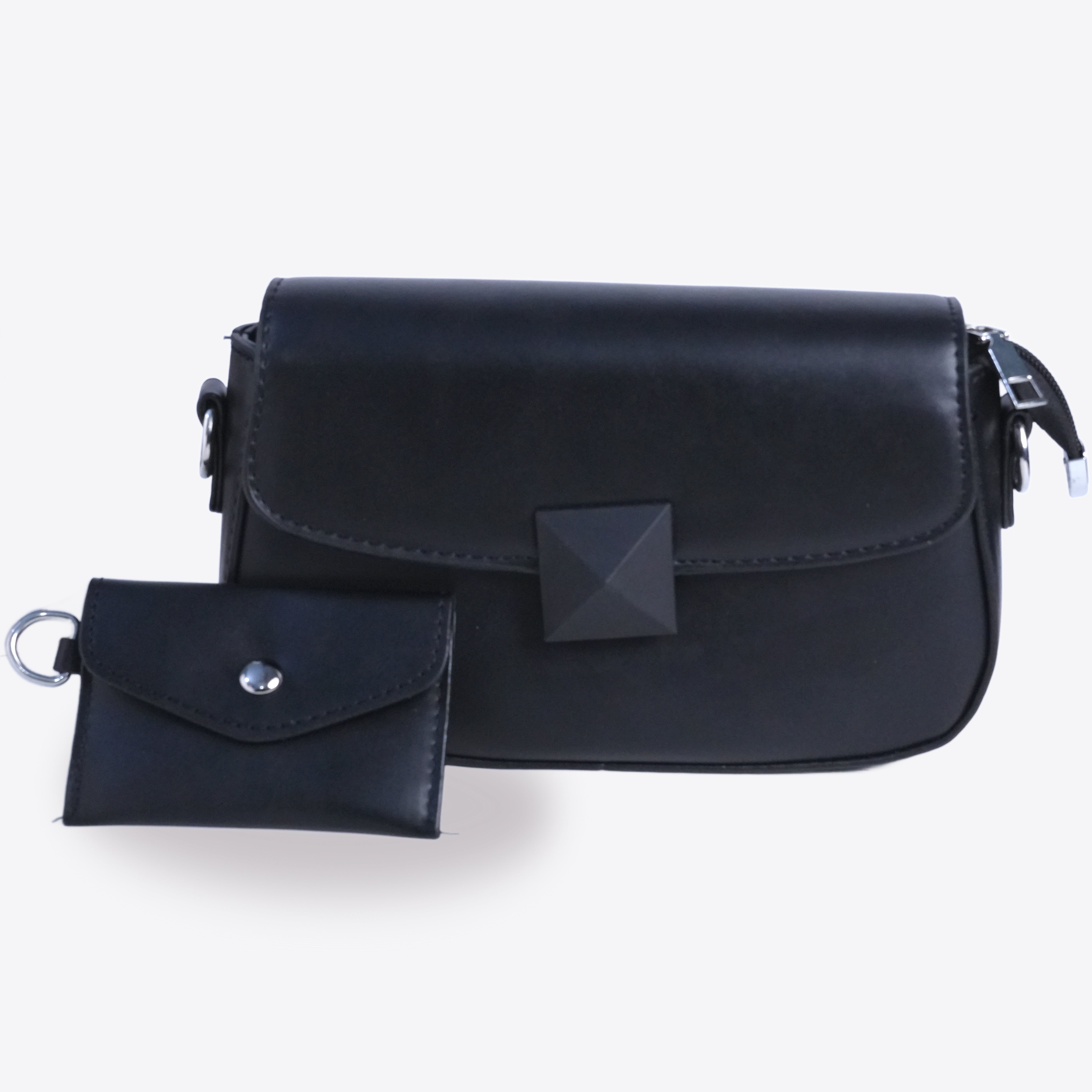 Mini Black Leather Bag