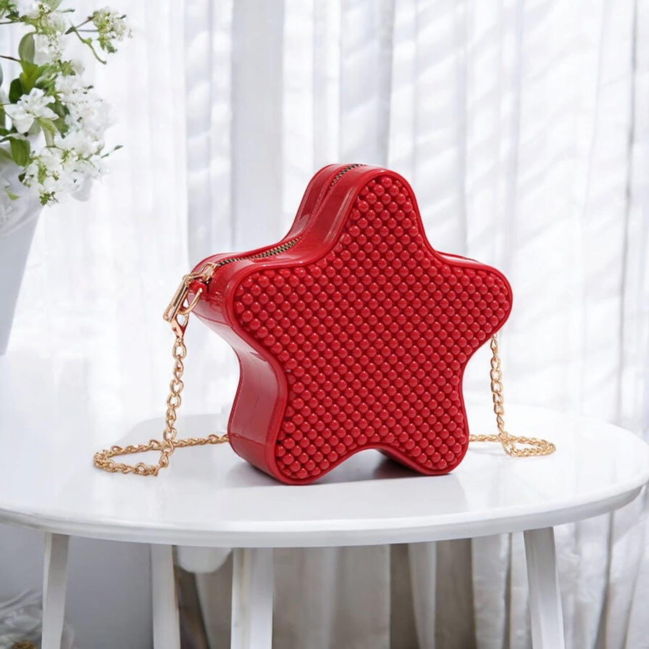 Little Girl Silicon Star Crossbody Shoulder Bag