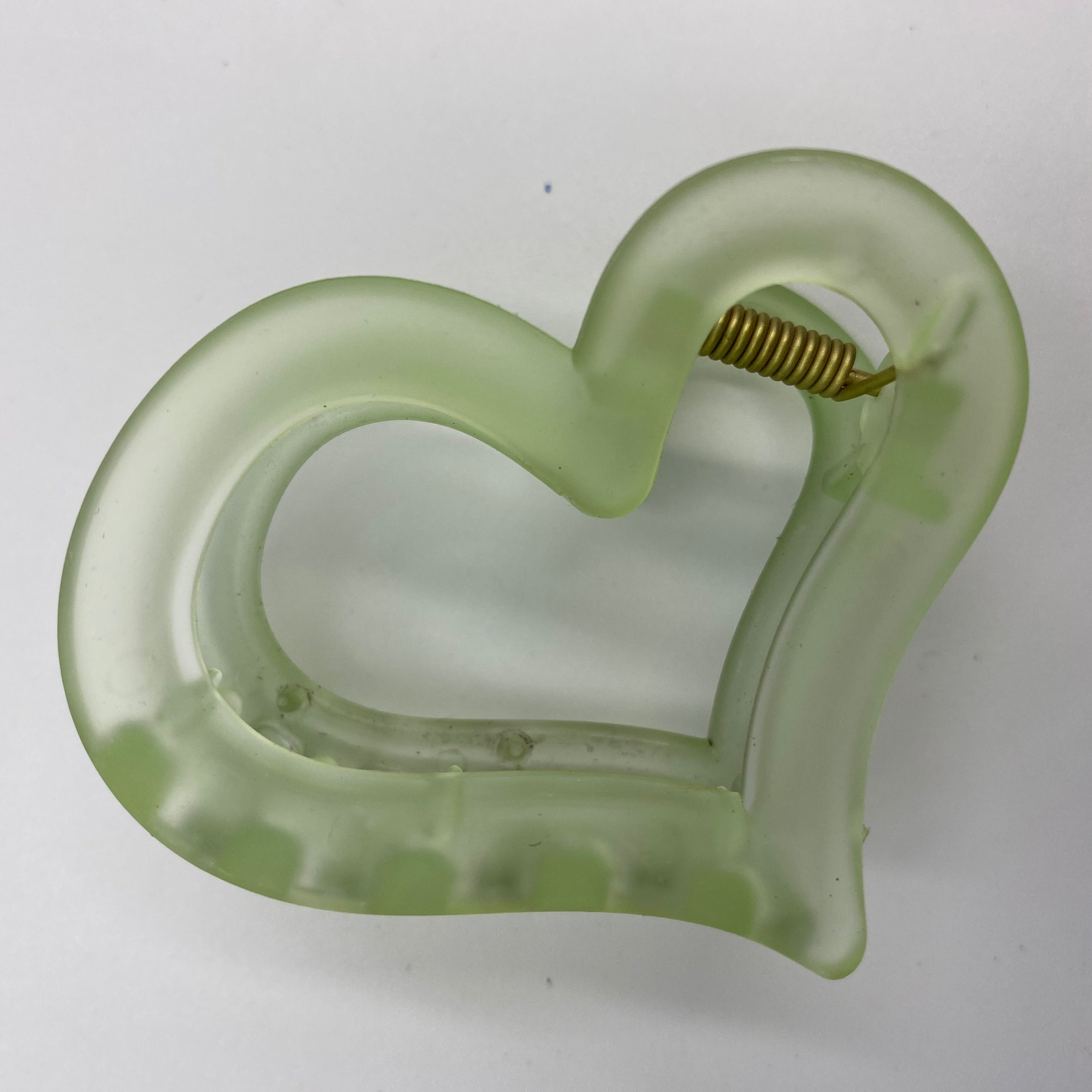 Heart-Shaped Hair Clips - Sweet and Stylish