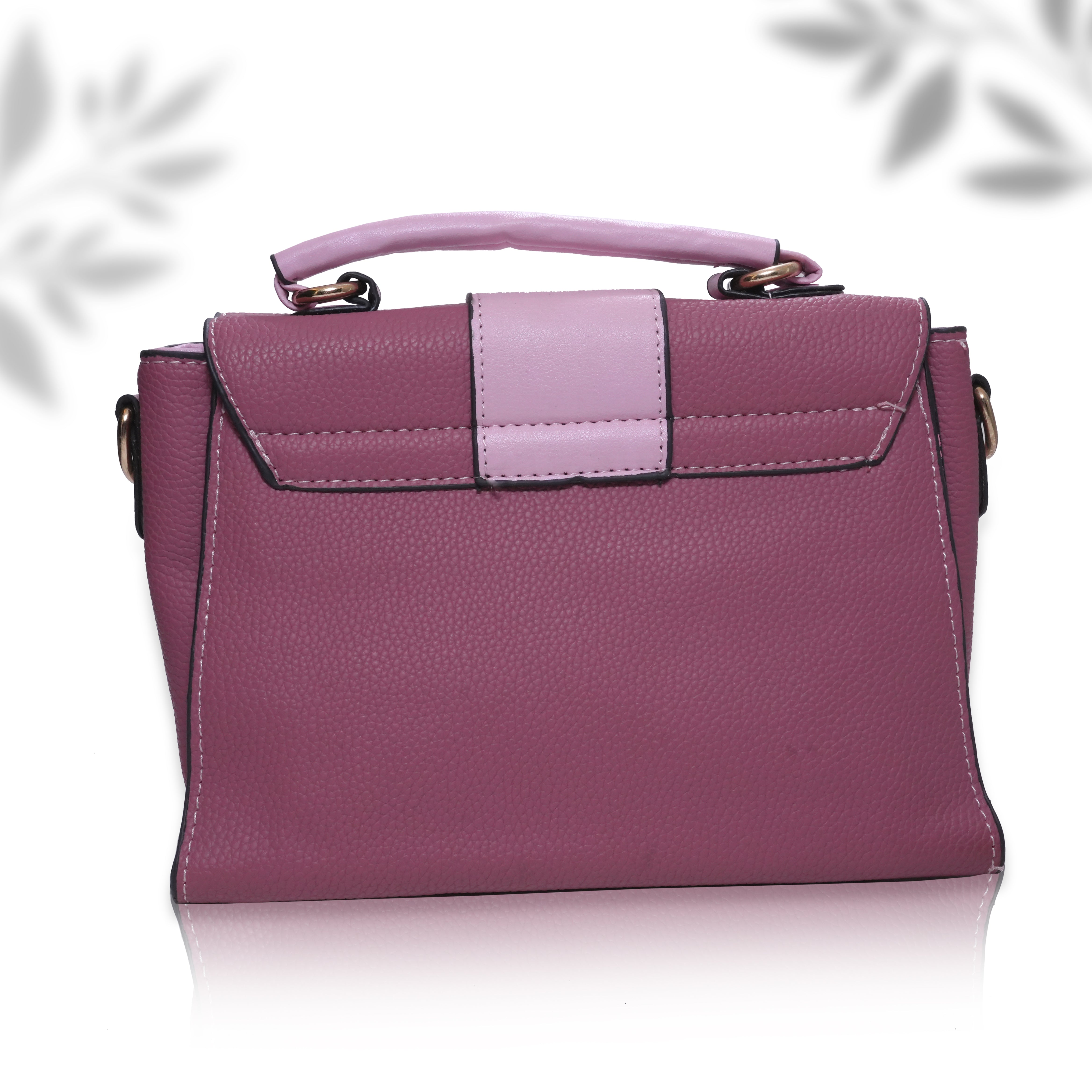 Antique Fuchsia Leather Bag