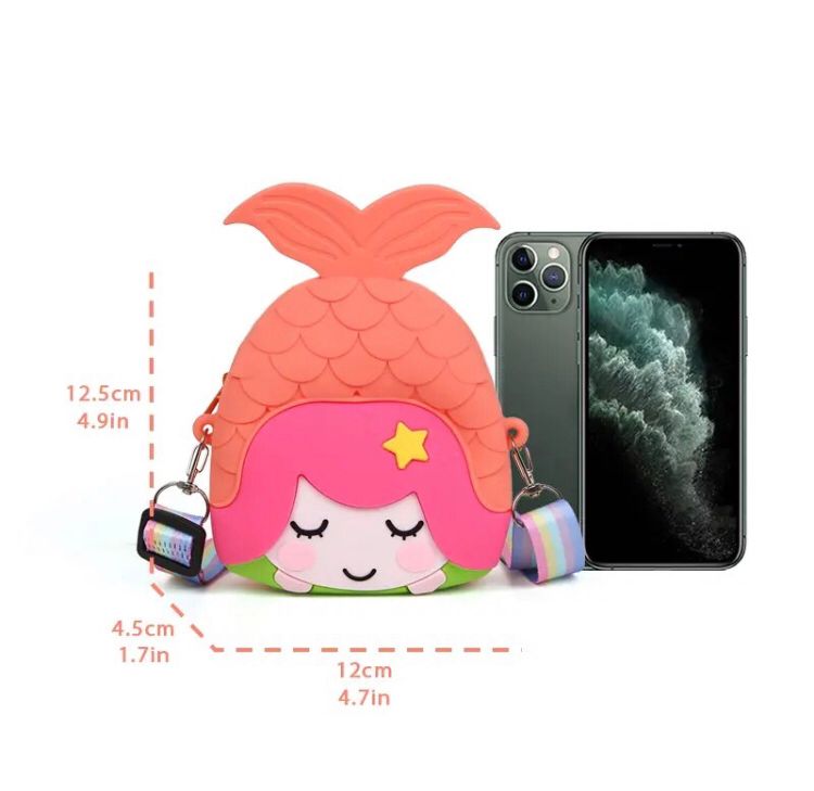 Mermaid Purse Light Pink