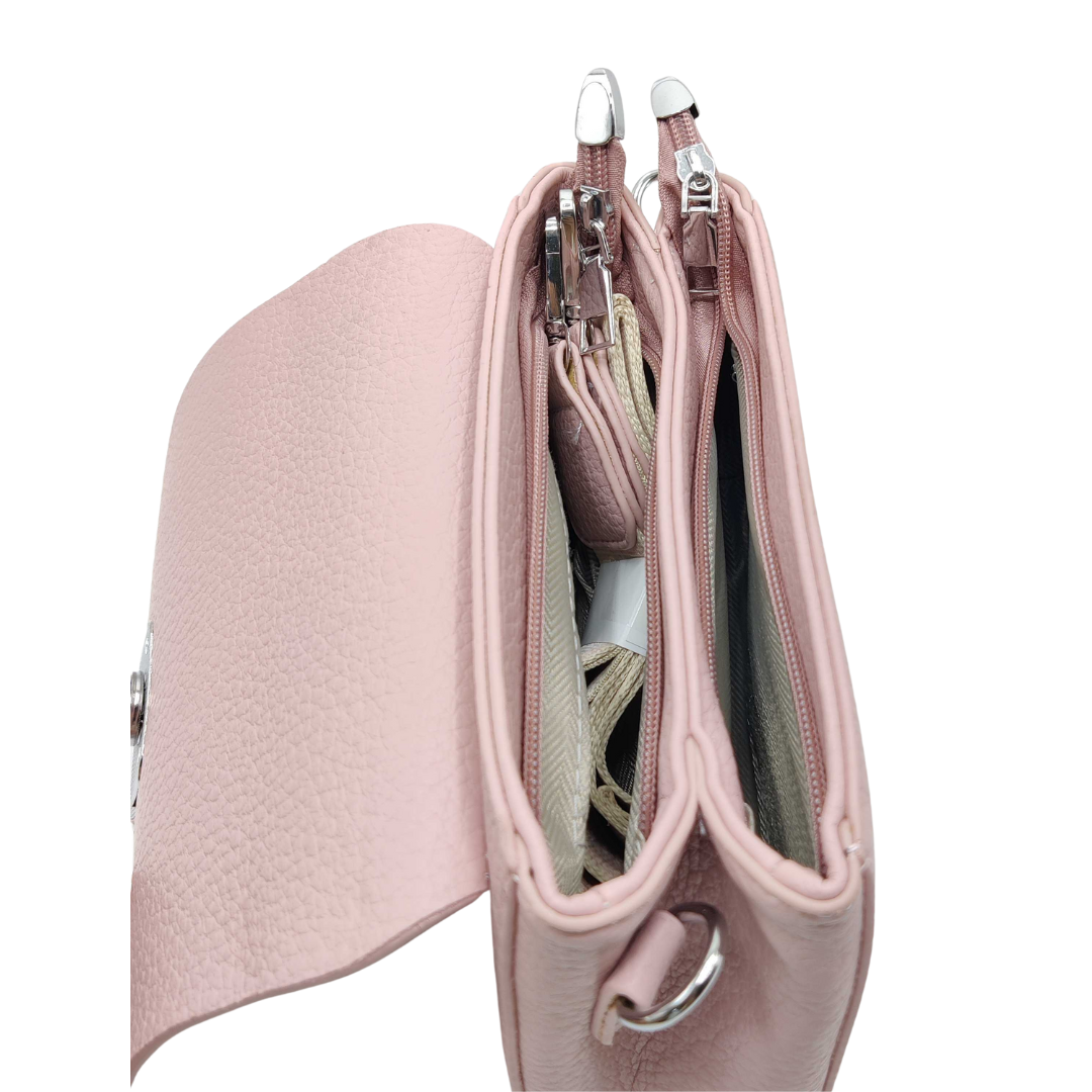 Women Crossbody Bag With Broad Shoulder Strap