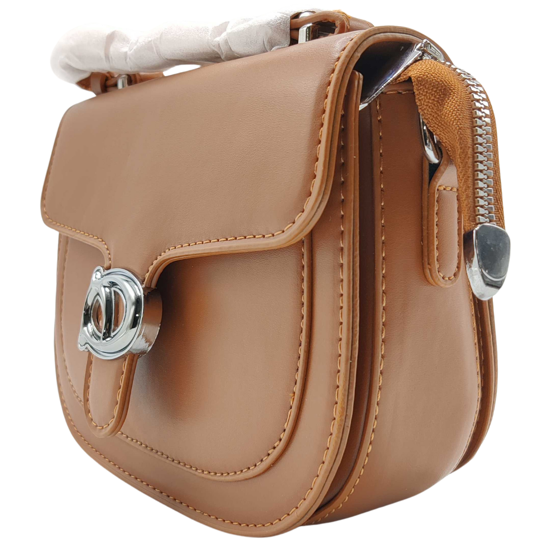 Women Crossbody Bag Brown