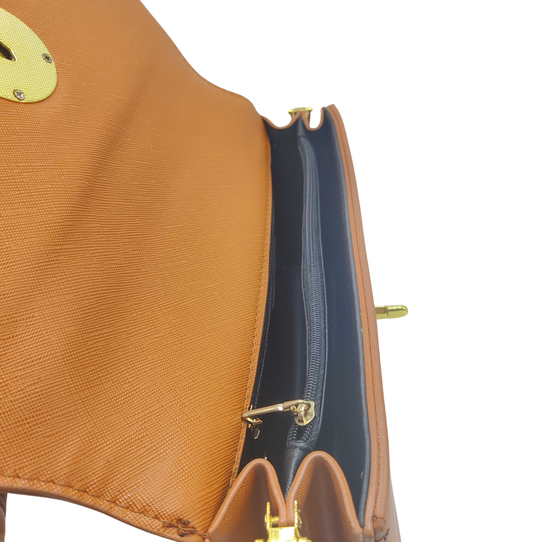 Women Crossbody Bag Brown