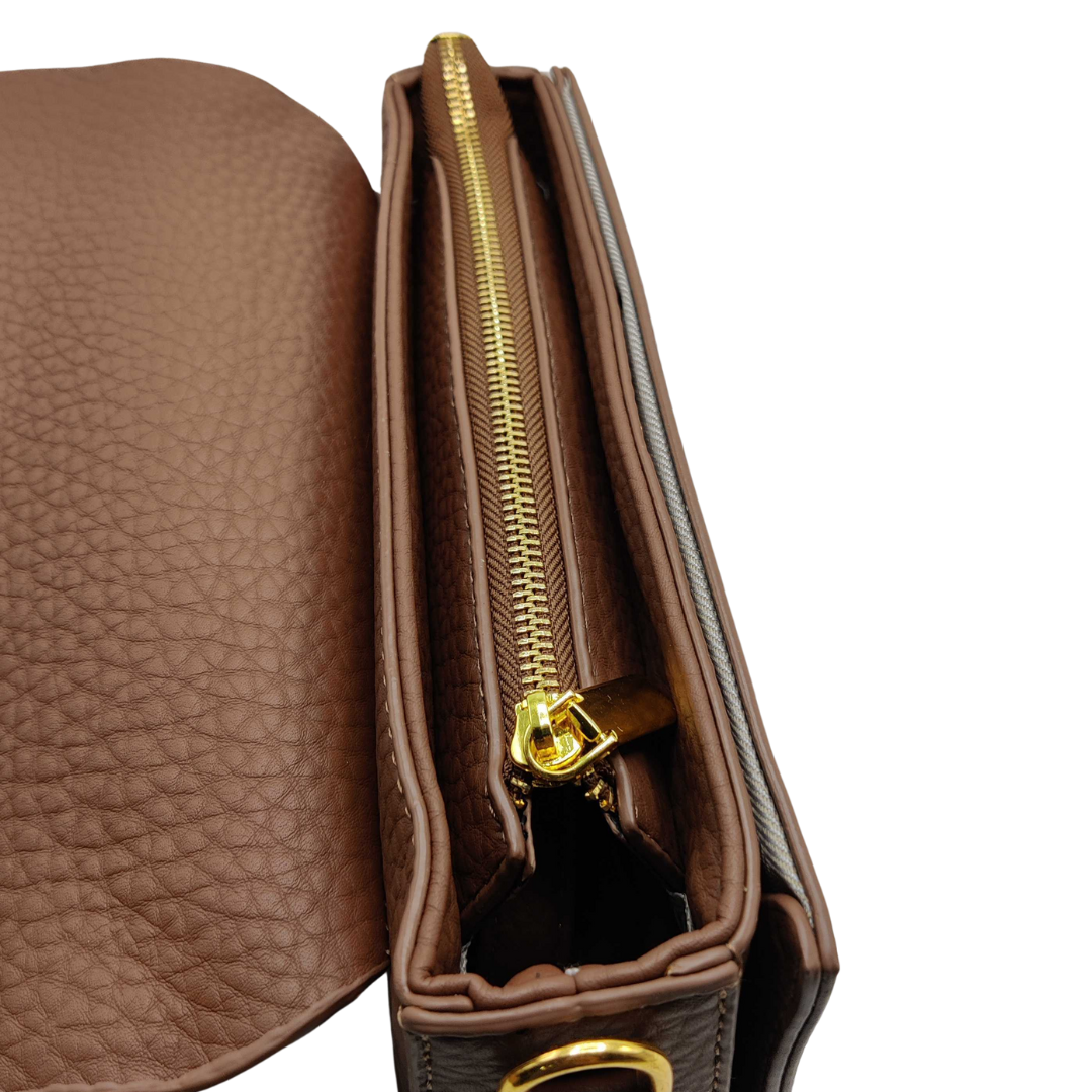 Women Crossbody Bag Brown