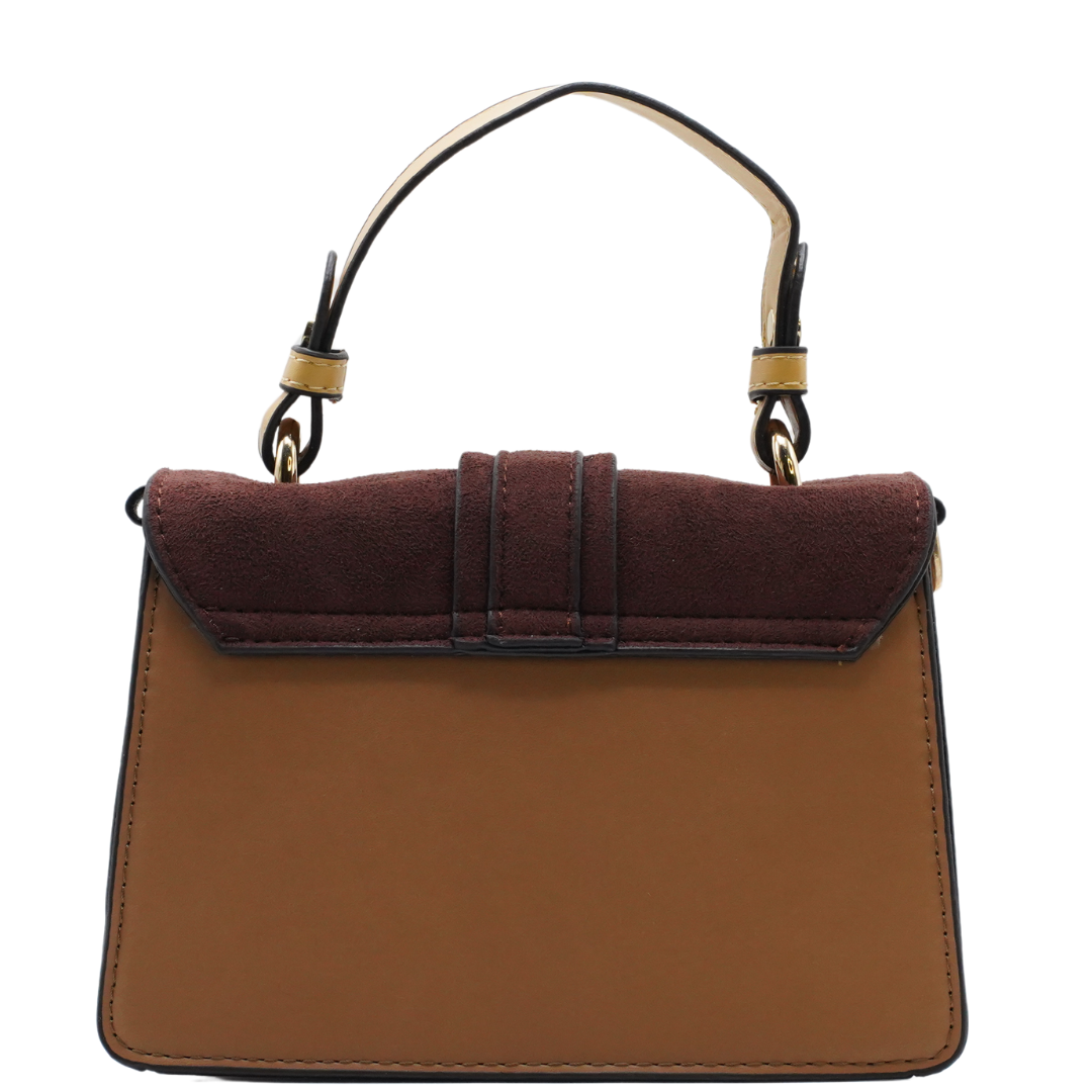 Women Crossbody Bag Paired With Velvet