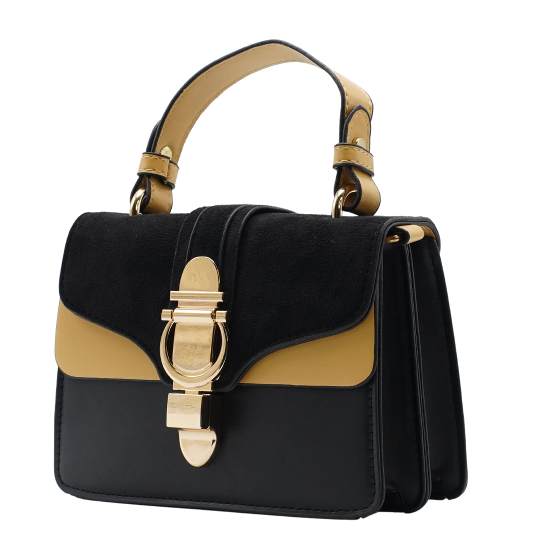 Women Crossbody Bag Paired With Velvet
