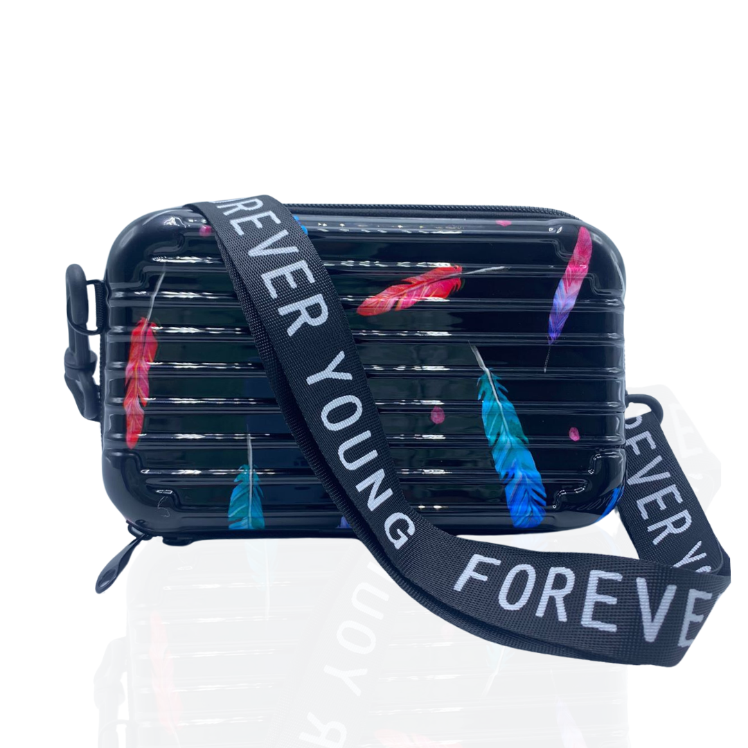 Crossbody Sling Box For Women's And Girls with Detachable Shoulder Strap