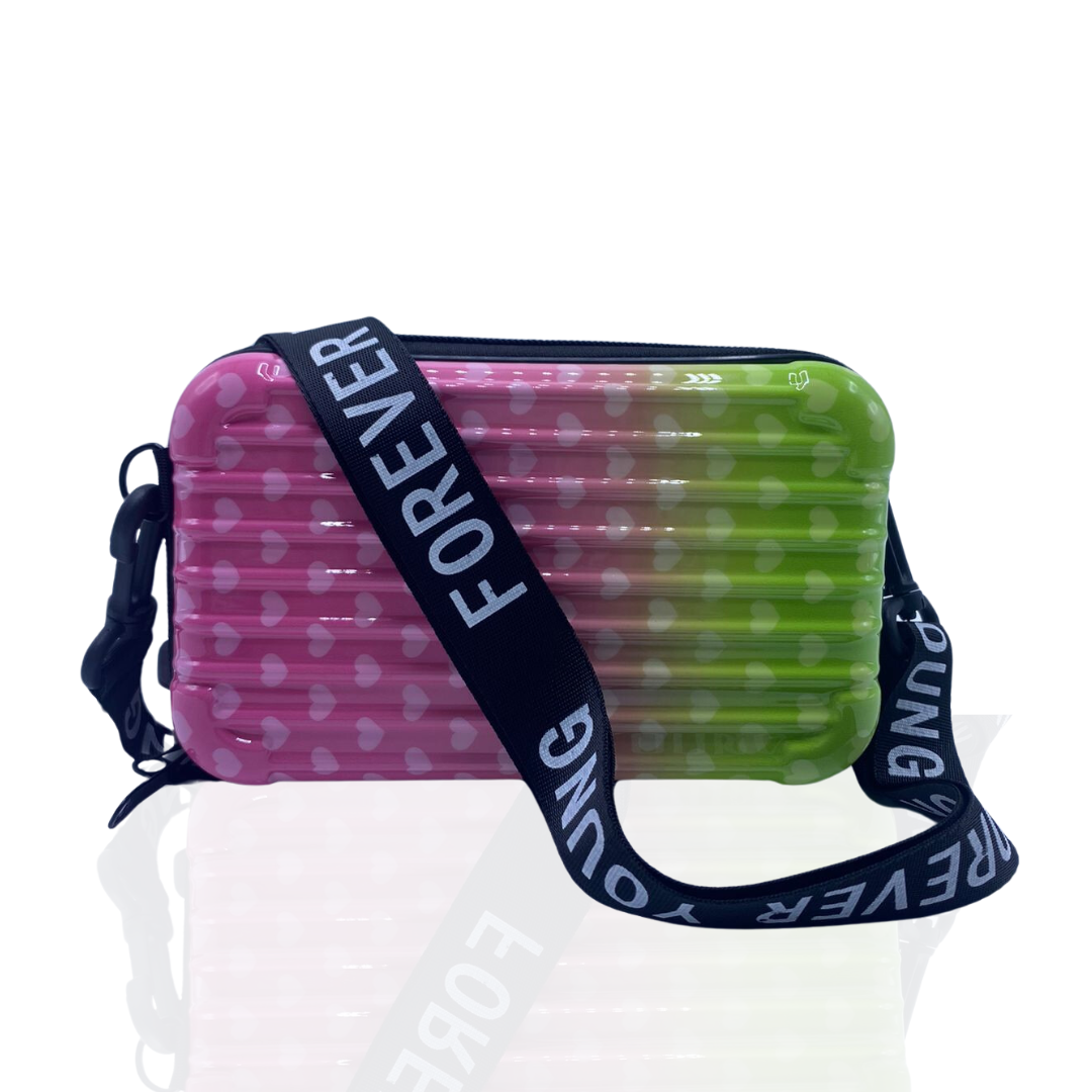 Crossbody Sling Box For Women's And Girls with Detachable Shoulder Strap