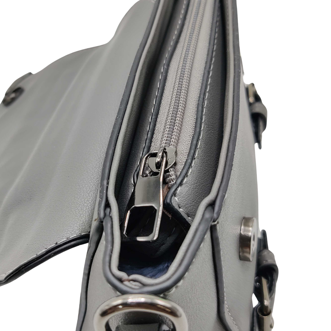 Women Sling Leather Bag With Adjustable Strap