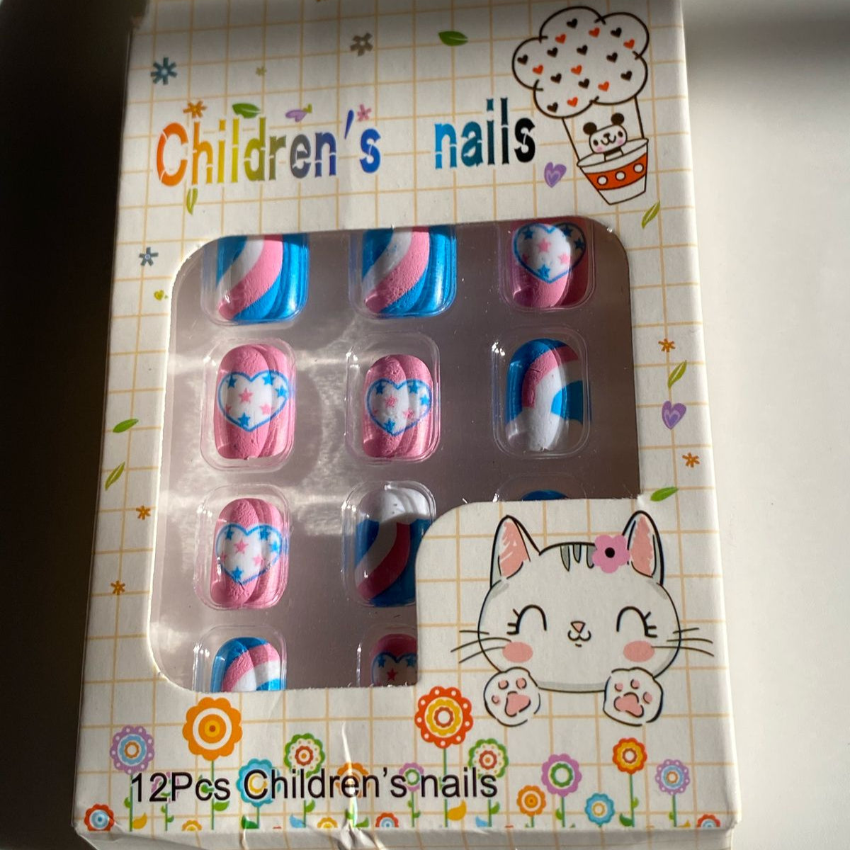 Colorful Kids Nail