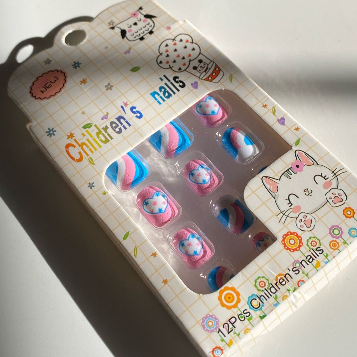 Colorful Kids Nail