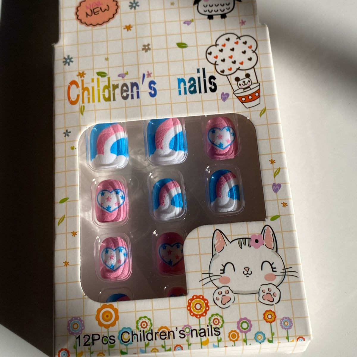 Colorful Kids Nail