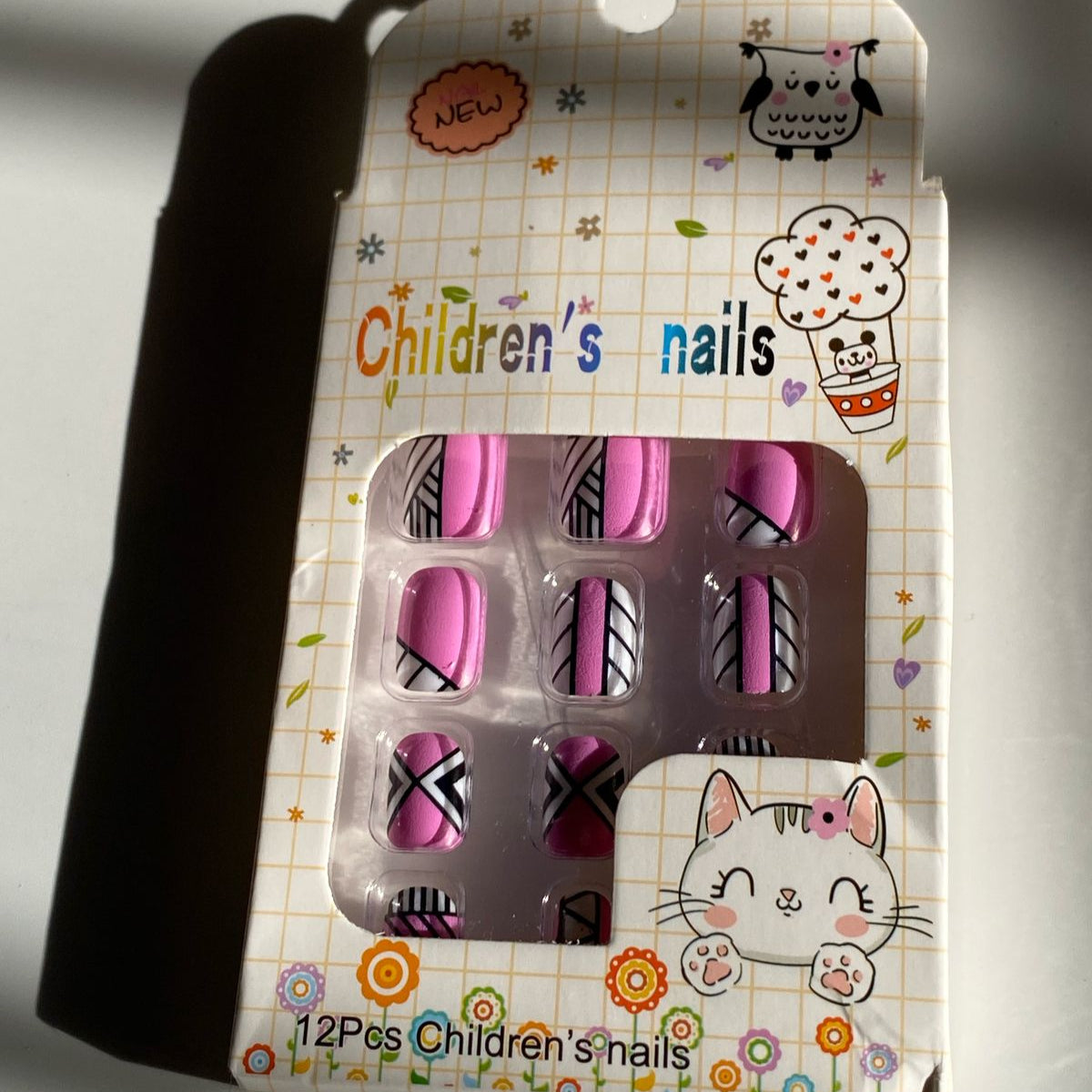 Colorful Kids Nail