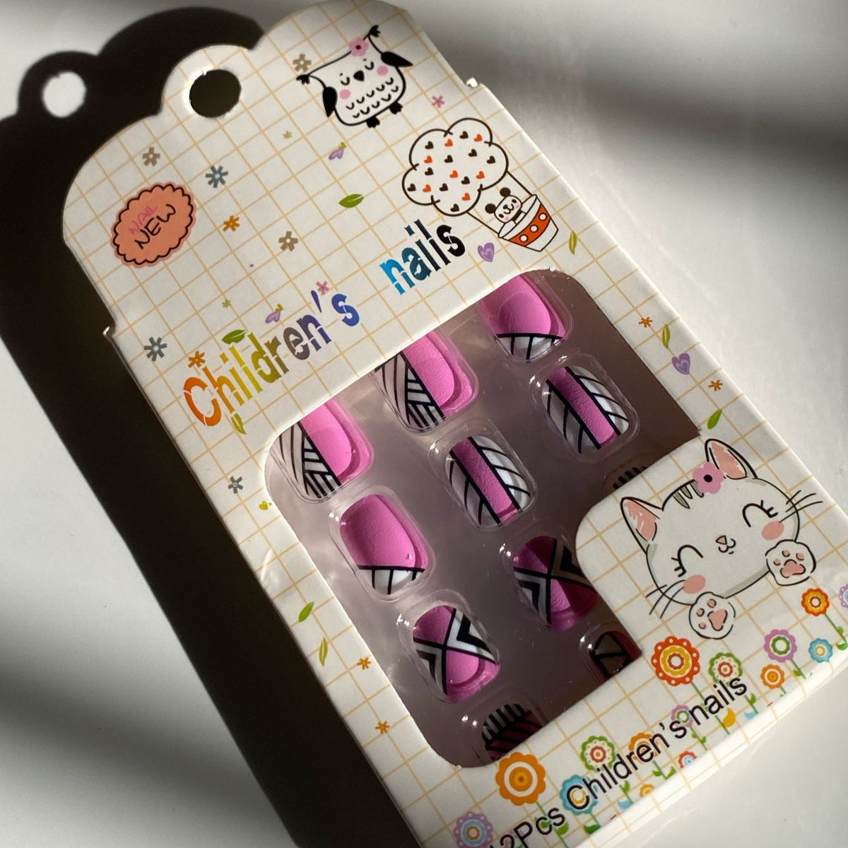 Colorful Kids Nail