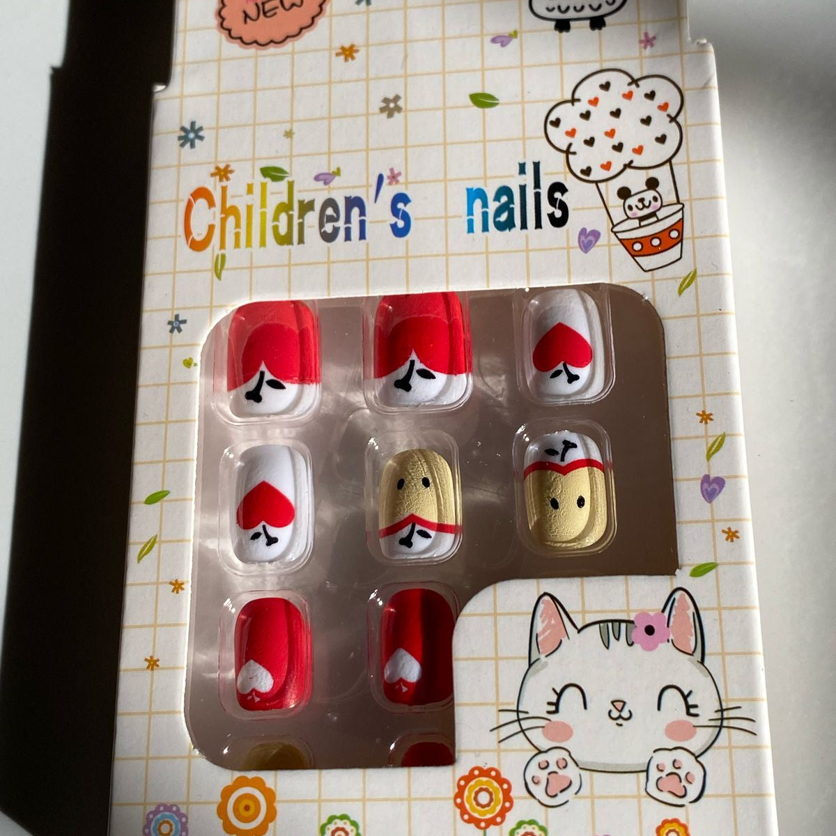 Colorful Kids Nail