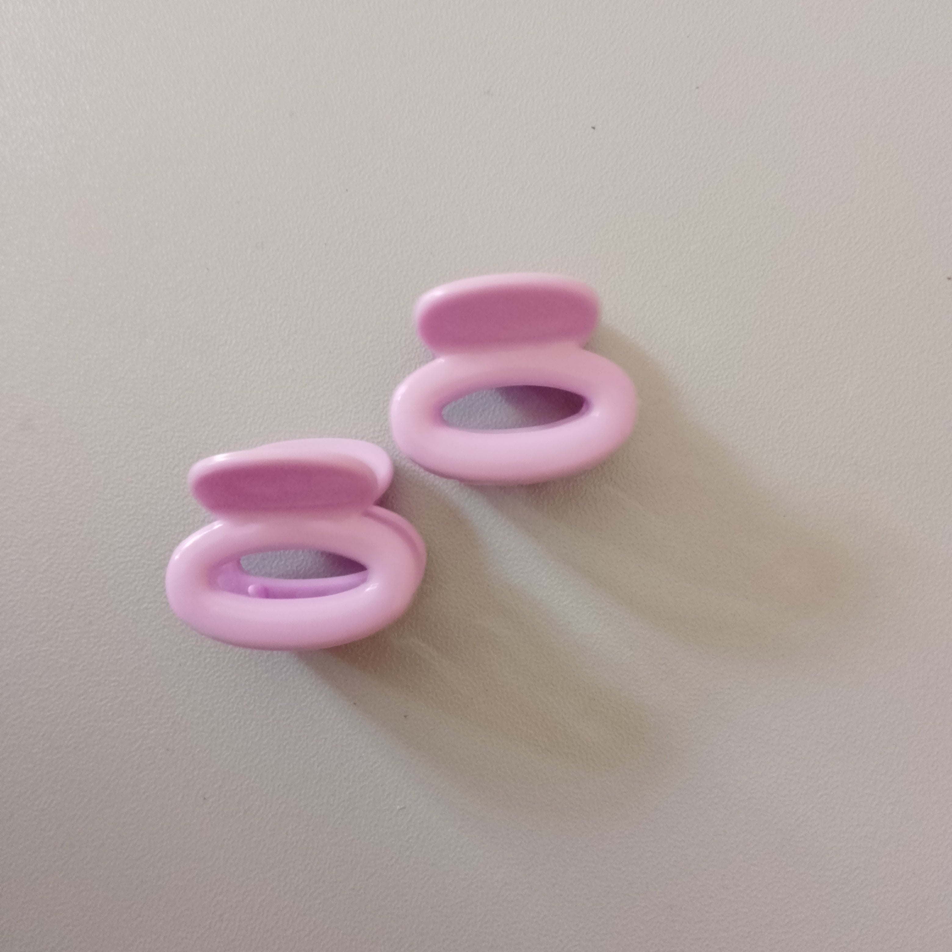 Pastel Mini Hair Claw pair