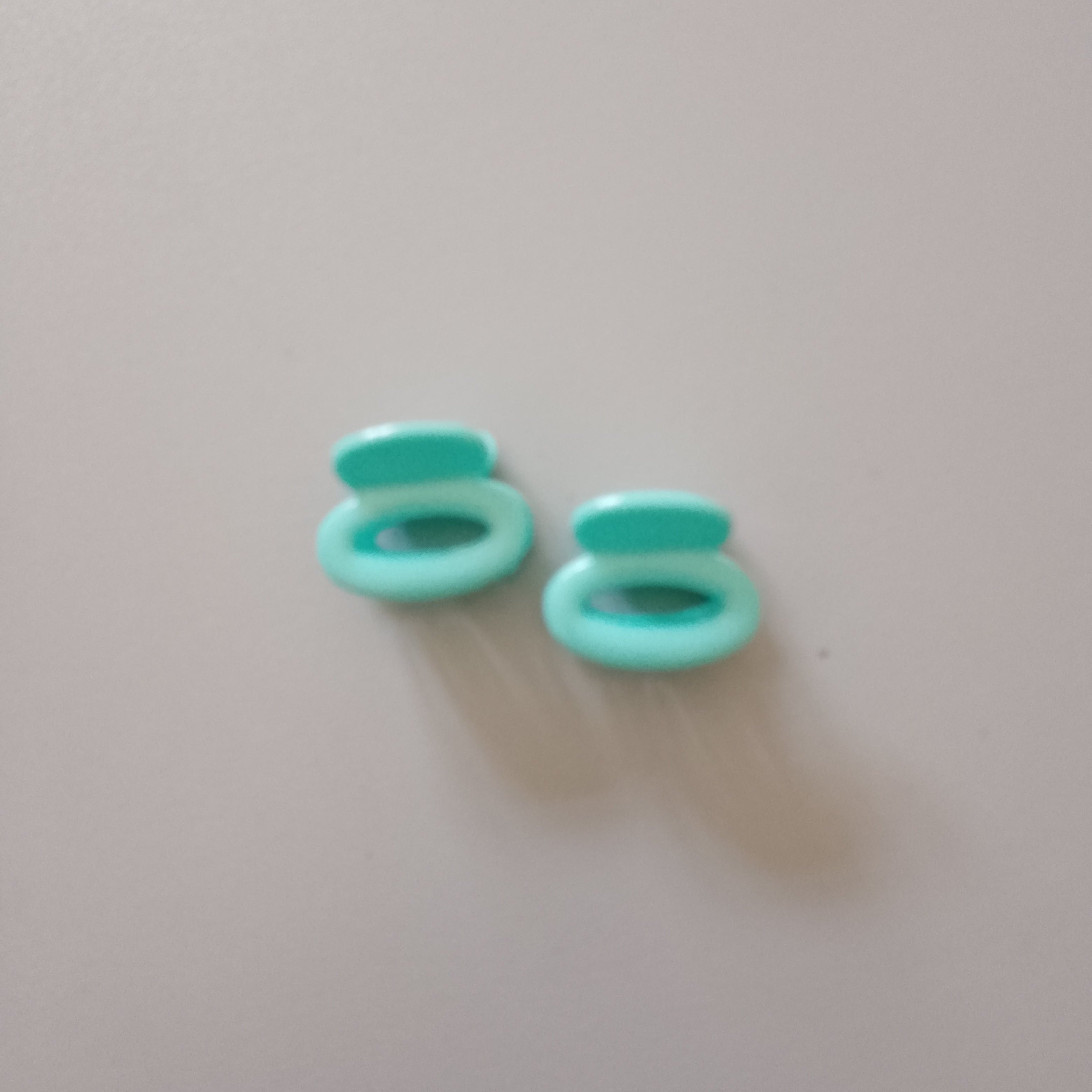 Pastel Mini Hair Claw pair