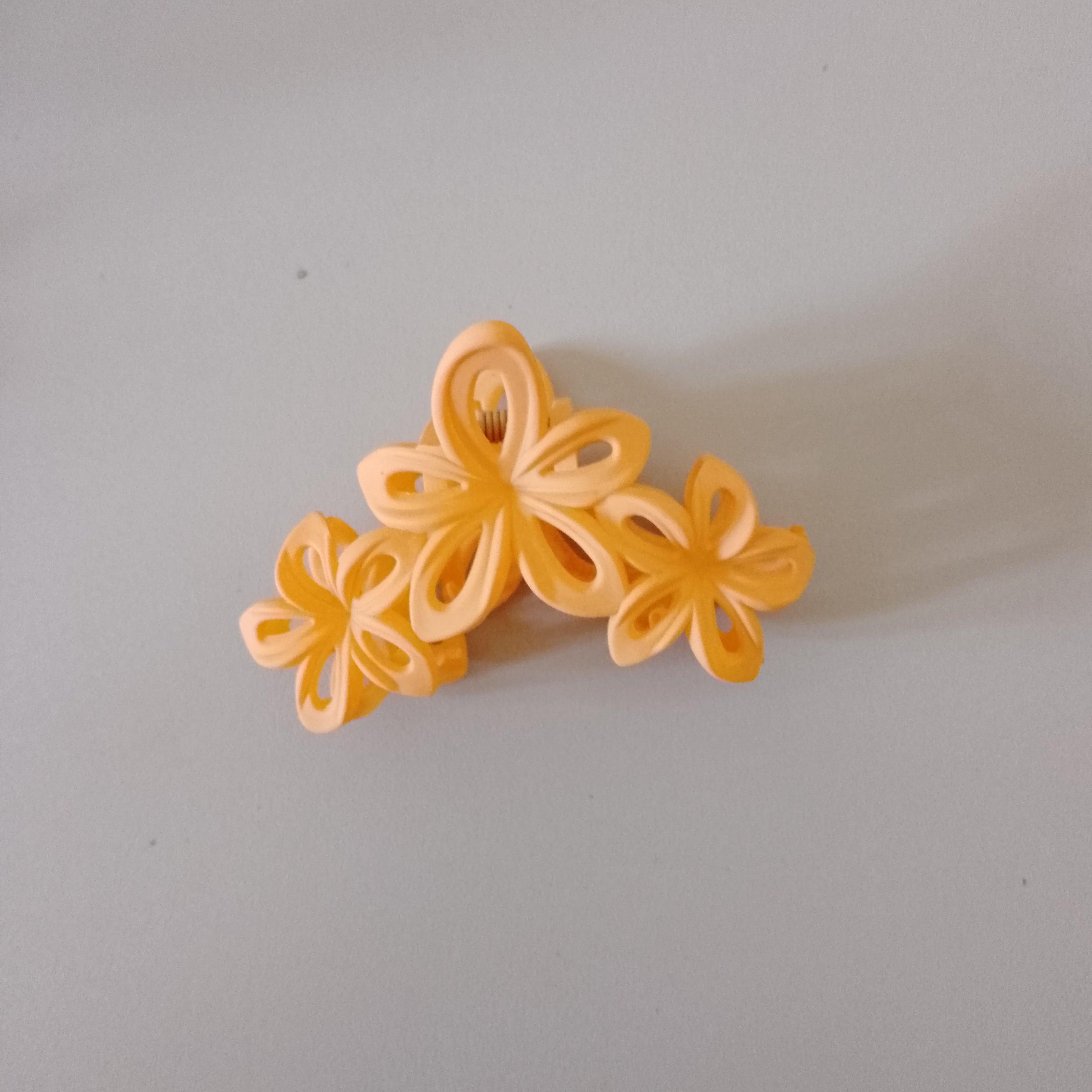 Multi-Layered Floral Hair Claw Clips
