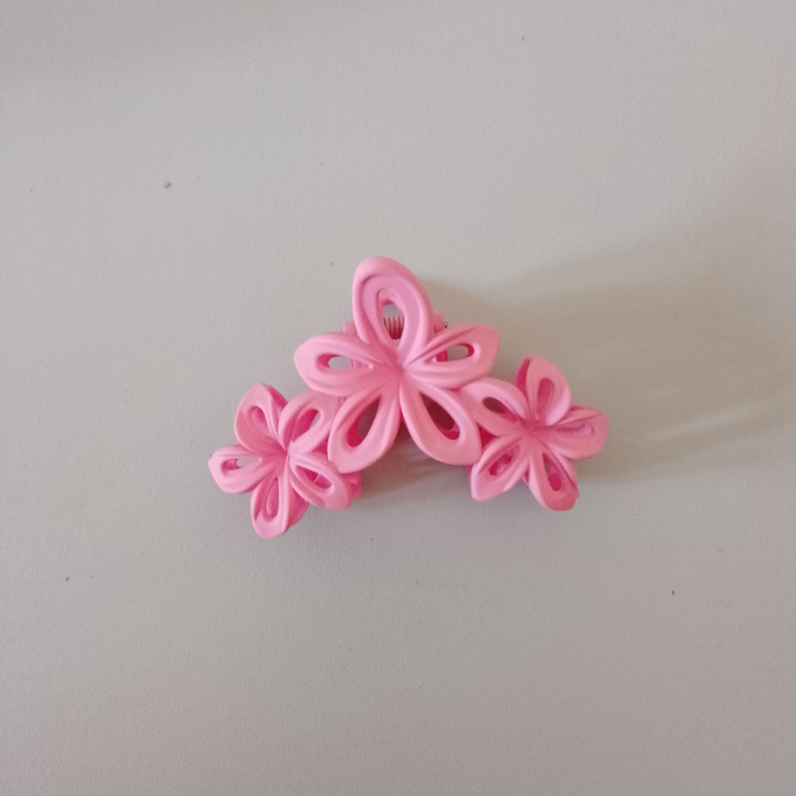 Multi-Layered Floral Hair Claw Clips