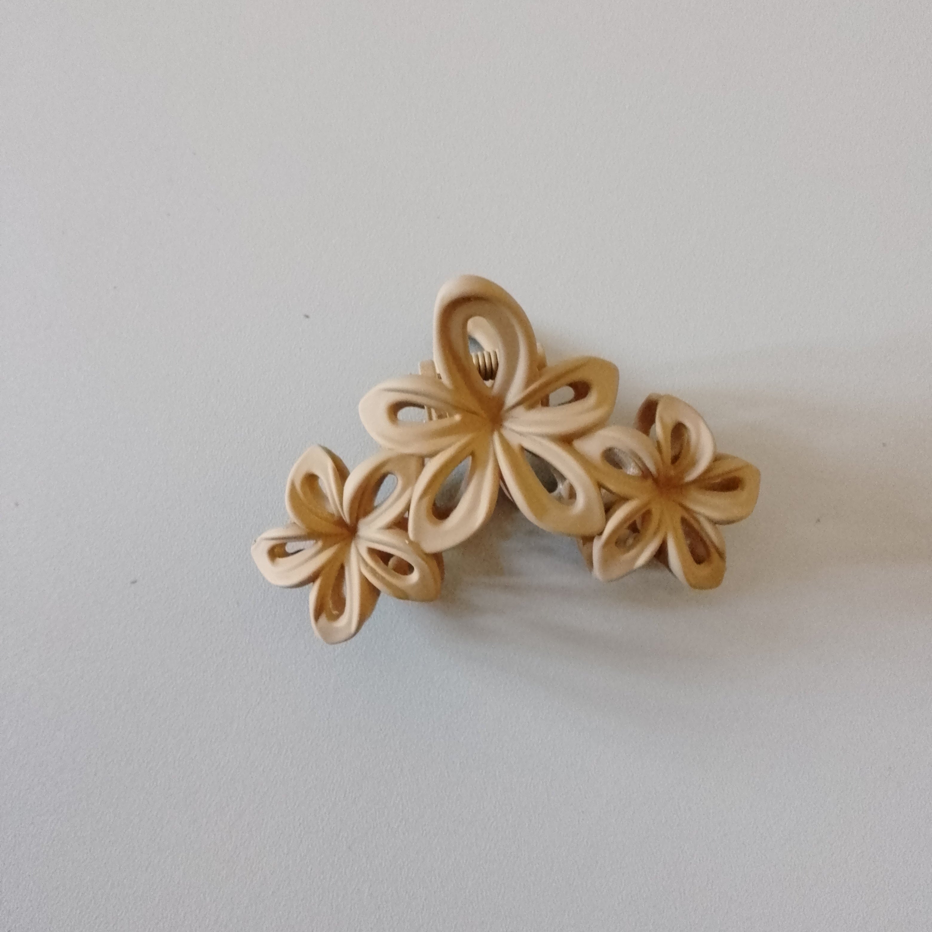 Multi-Layered Floral Hair Claw Clips