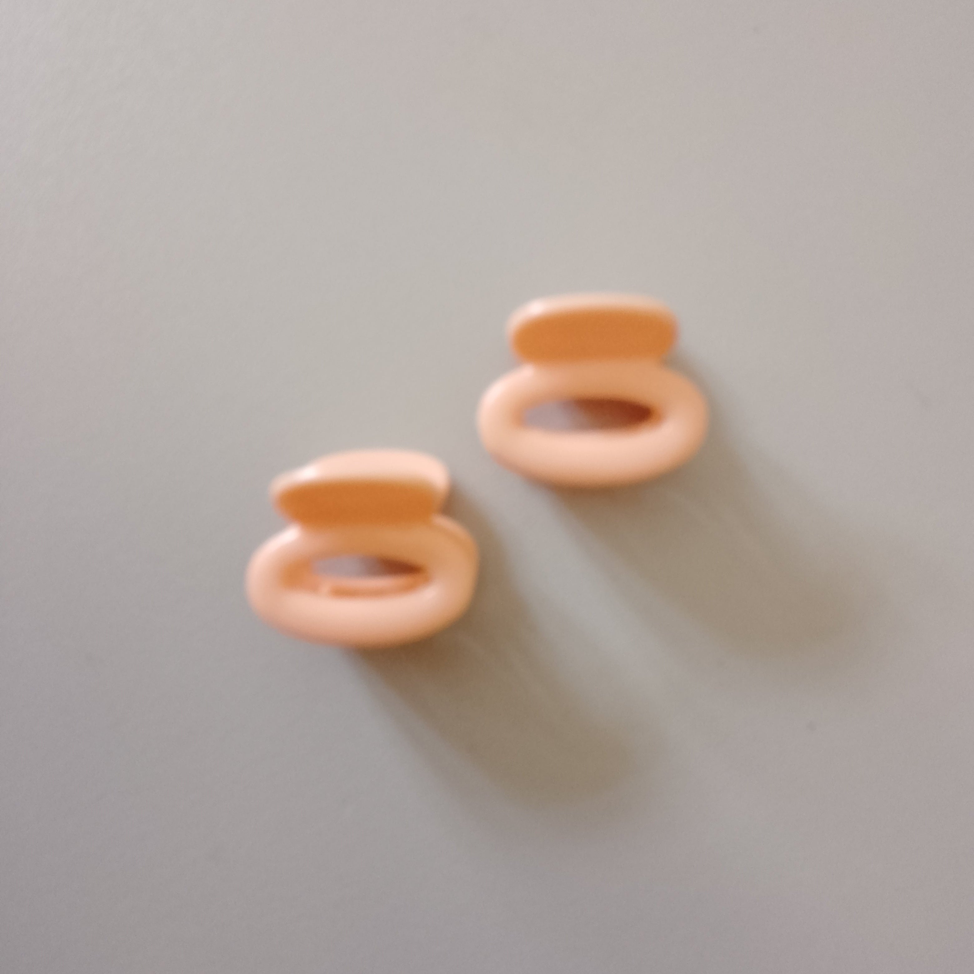 Pastel Mini Hair Claw pair