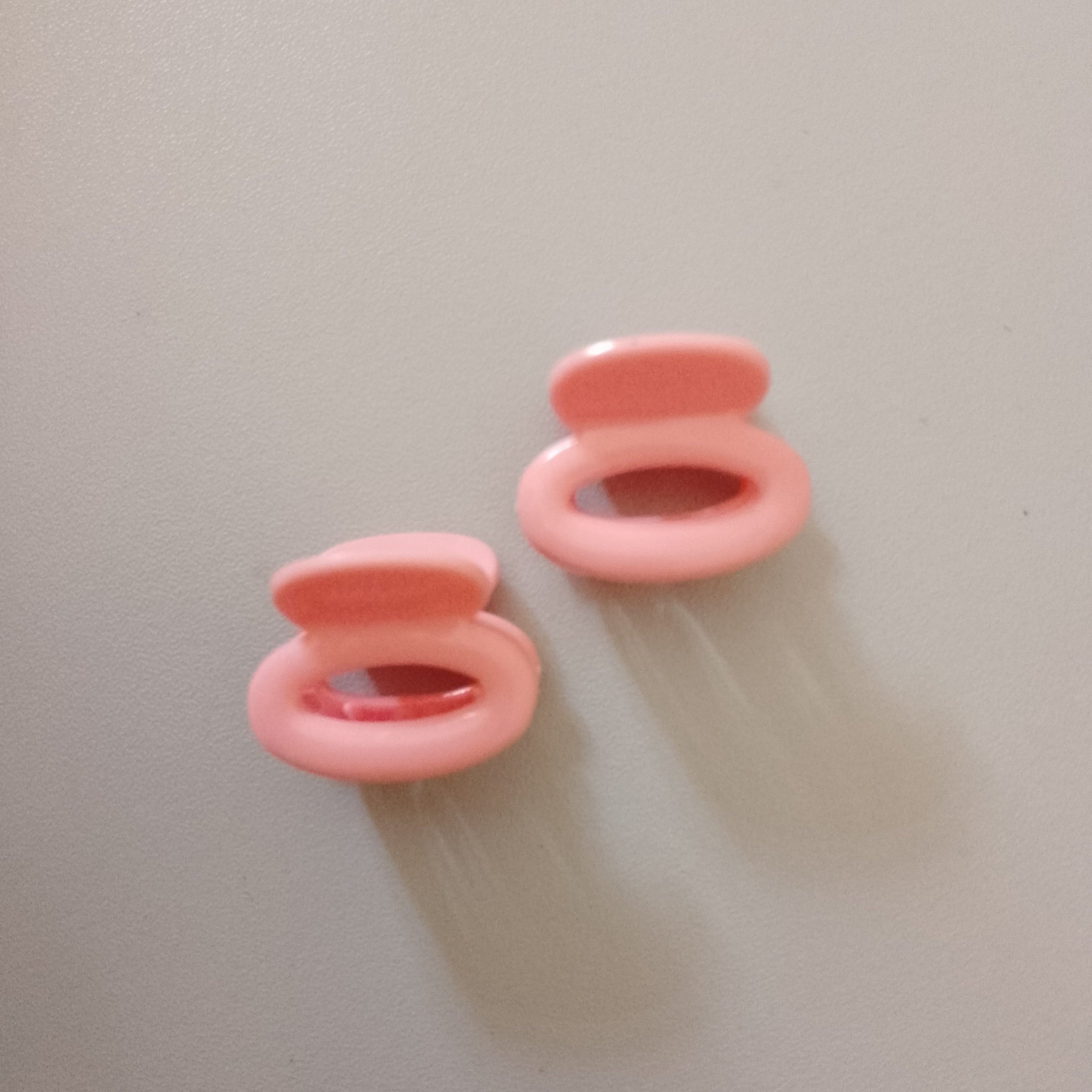 Pastel Mini Hair Claw pair