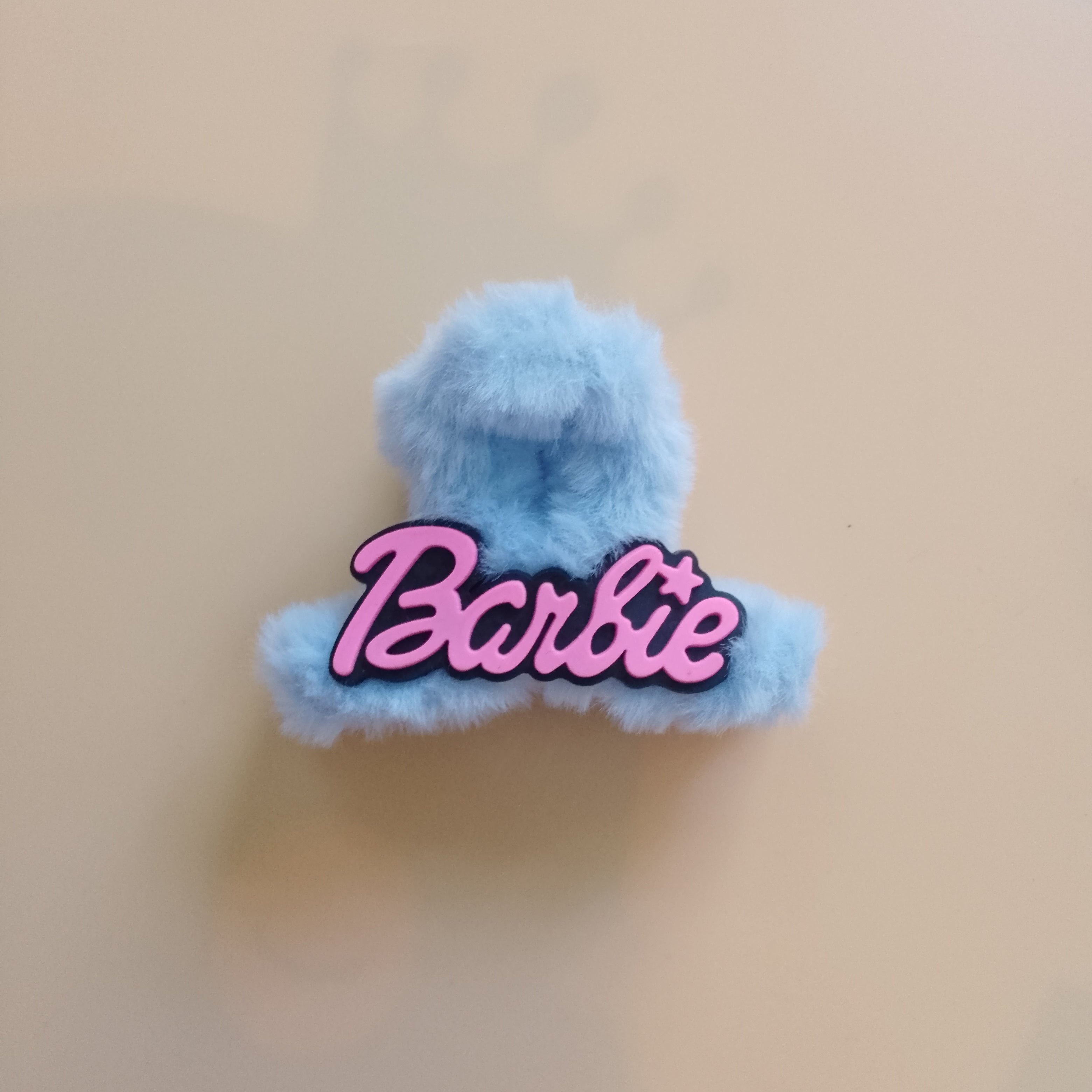 Barbie Plush Hair Catcher Claw Clip Medium