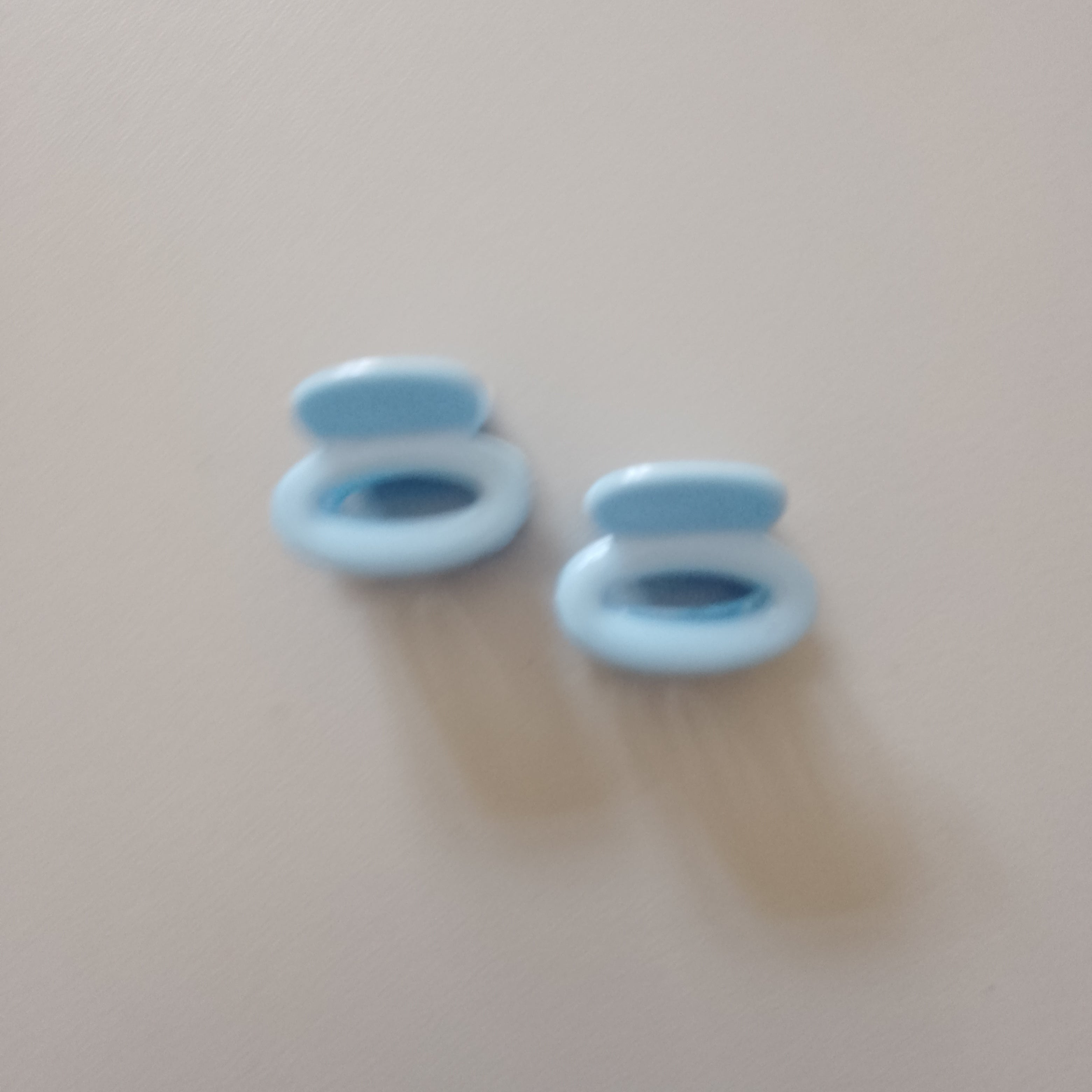 Pastel Mini Hair Claw pair
