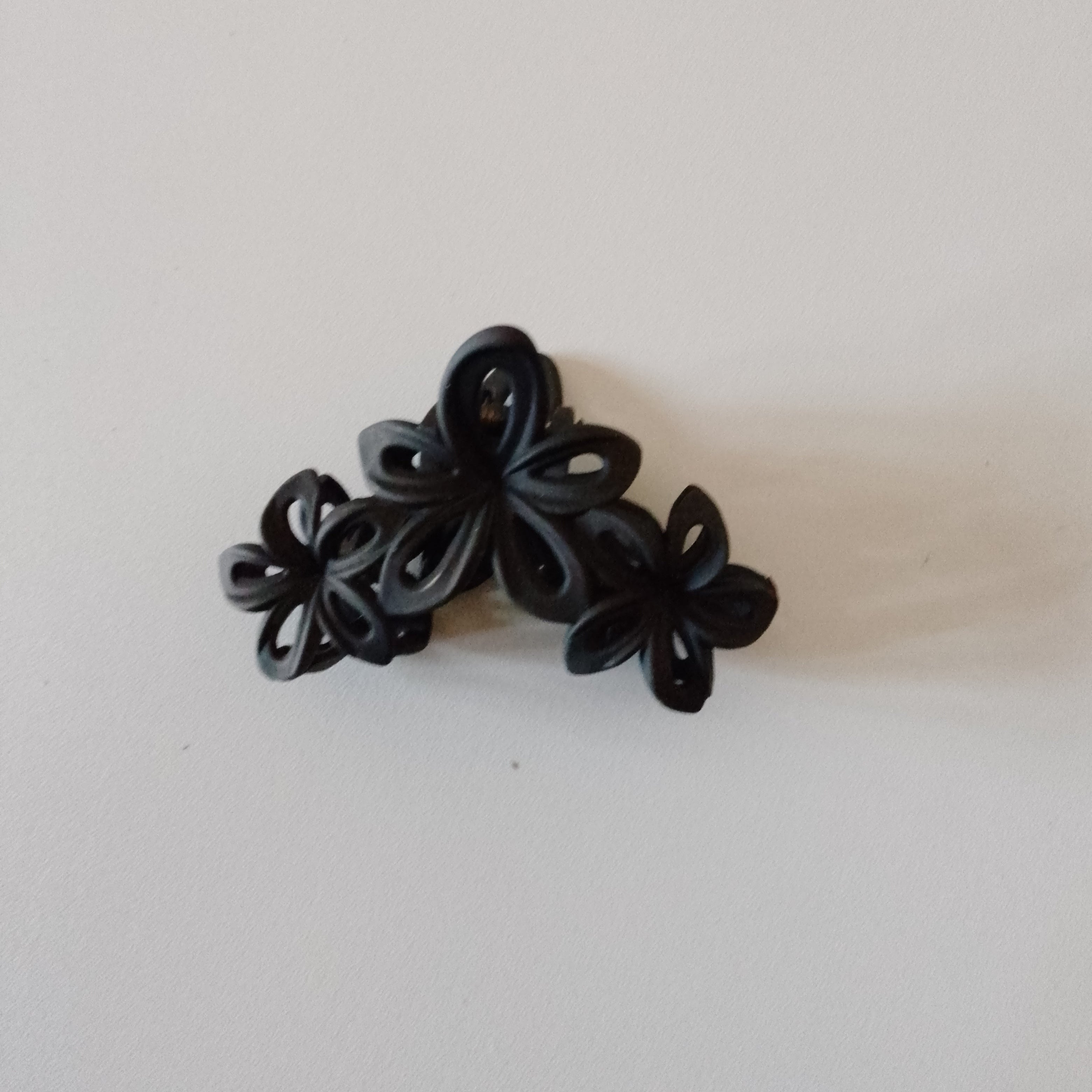 Multi-Layered Floral Hair Claw Clips