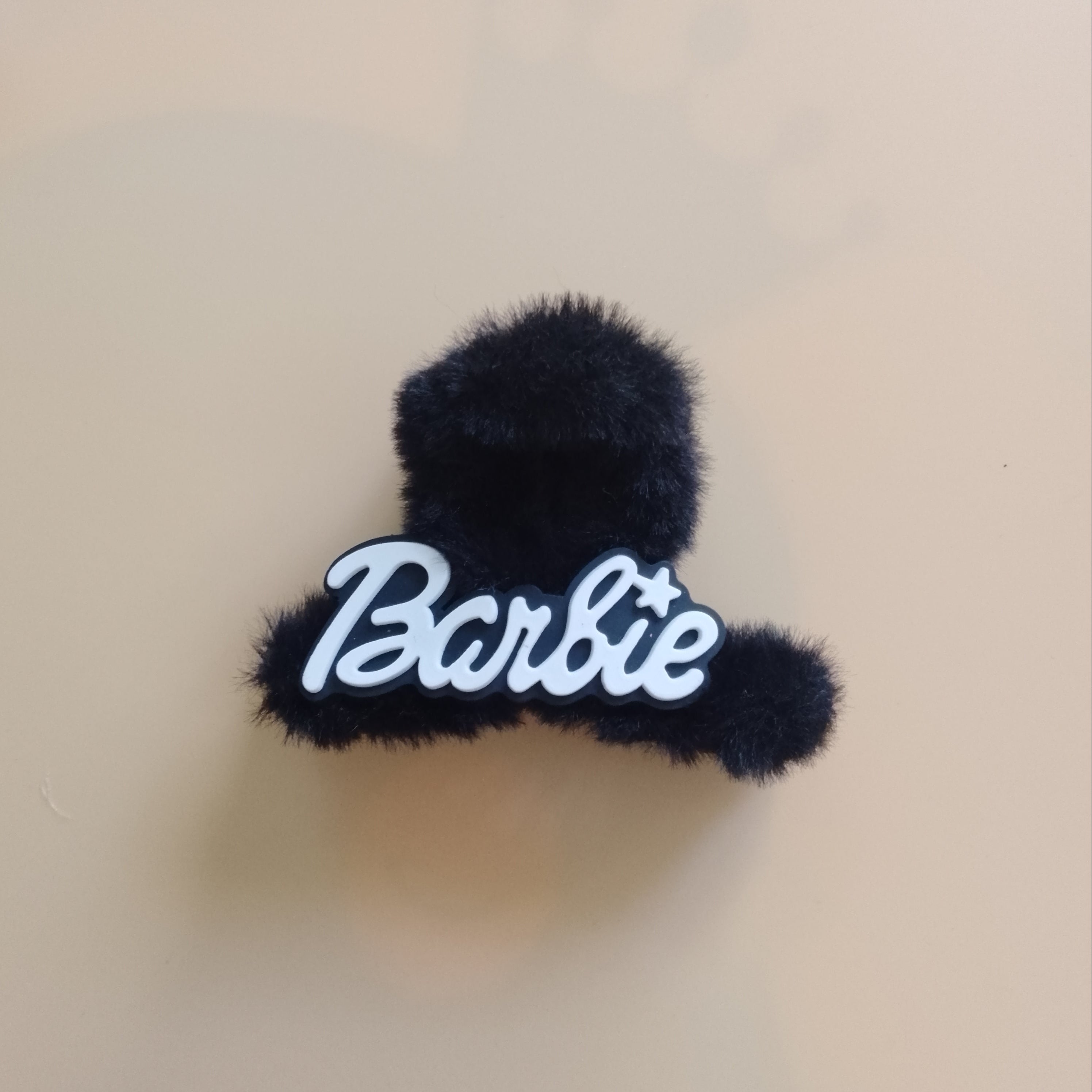 Barbie Plush Hair Catcher Claw Clip Medium