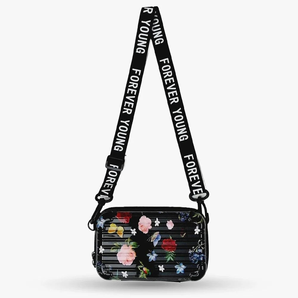 Crossbody Sling Box For Women's And Girls with Detachable Shoulder Strap