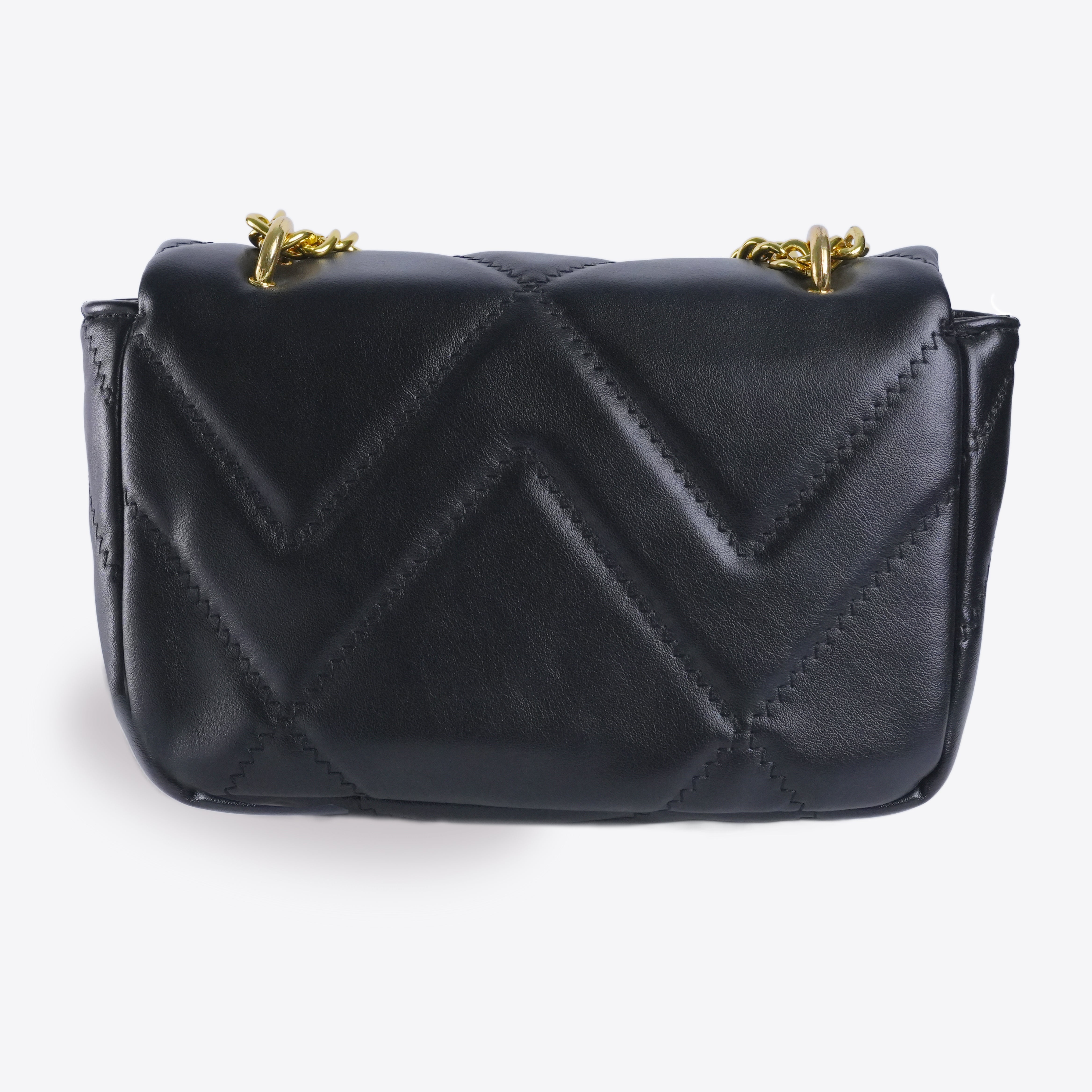 Women Quilted Leather Sling Bag