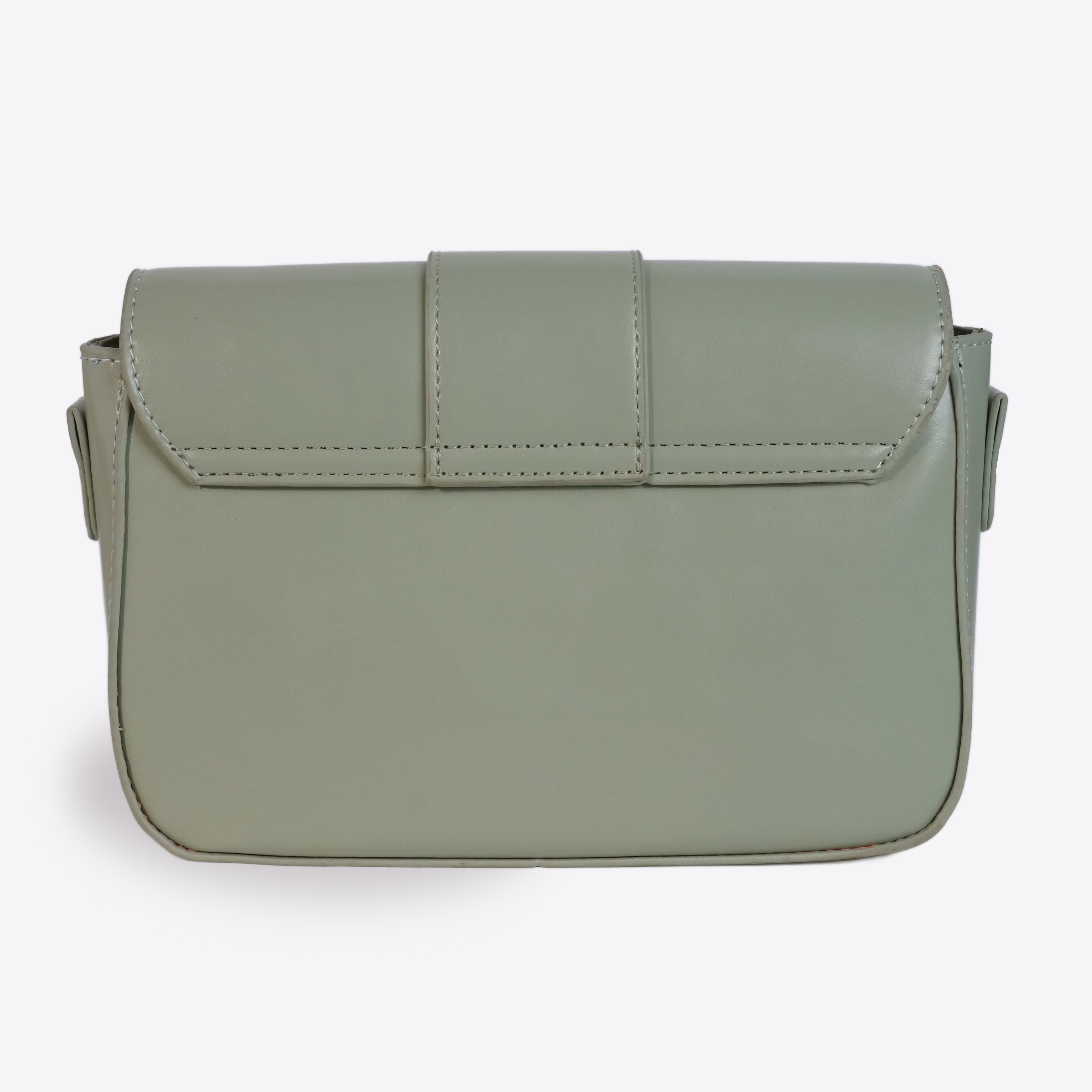 Women Sleek Leather Crossbody Bag