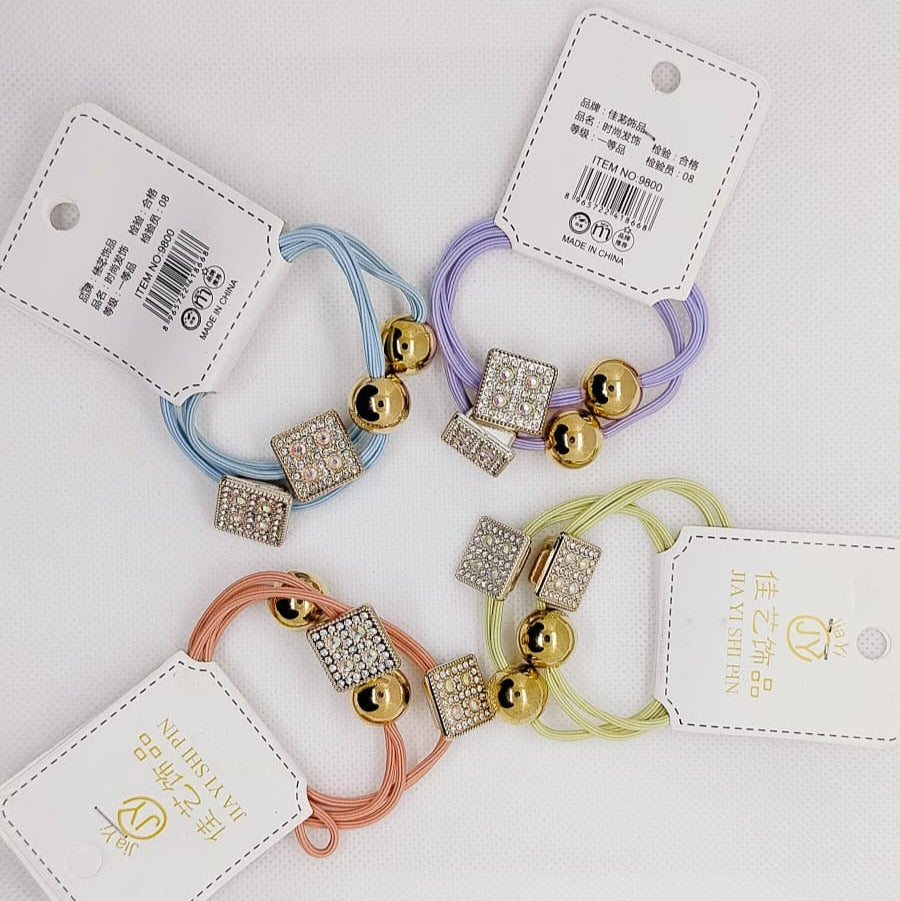 Sparkling Charm Hair Ties Set