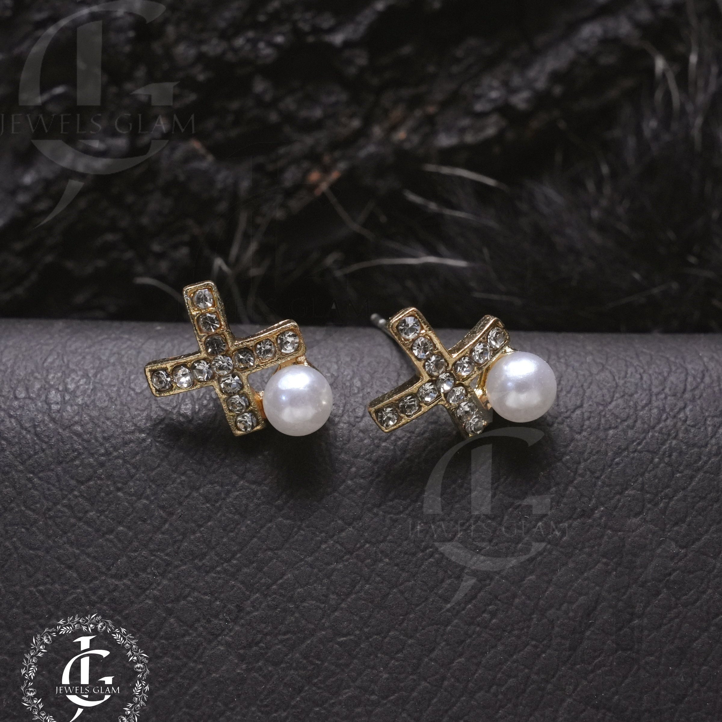 Pearl Stud Earrings