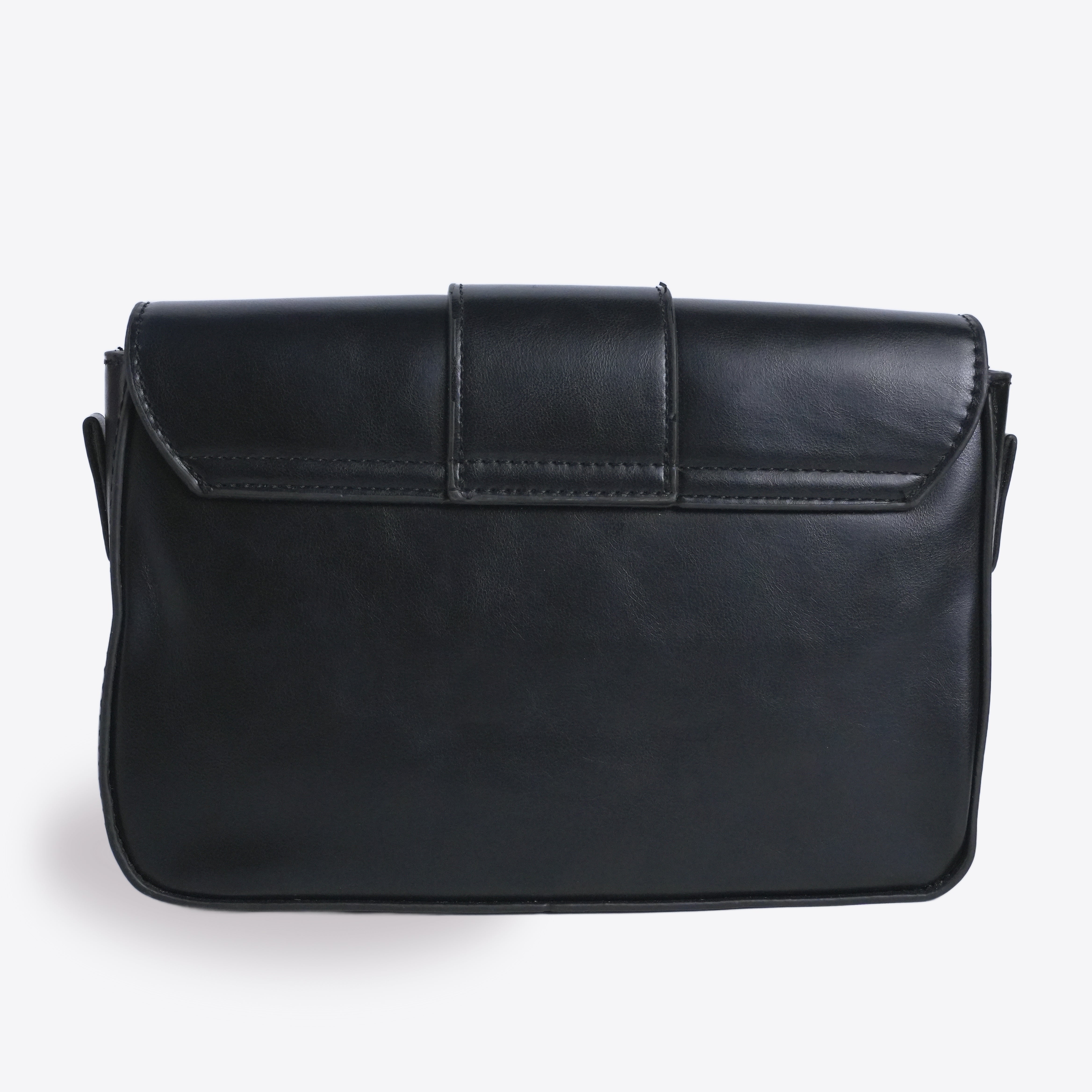 Women Sleek Leather Crossbody Bag