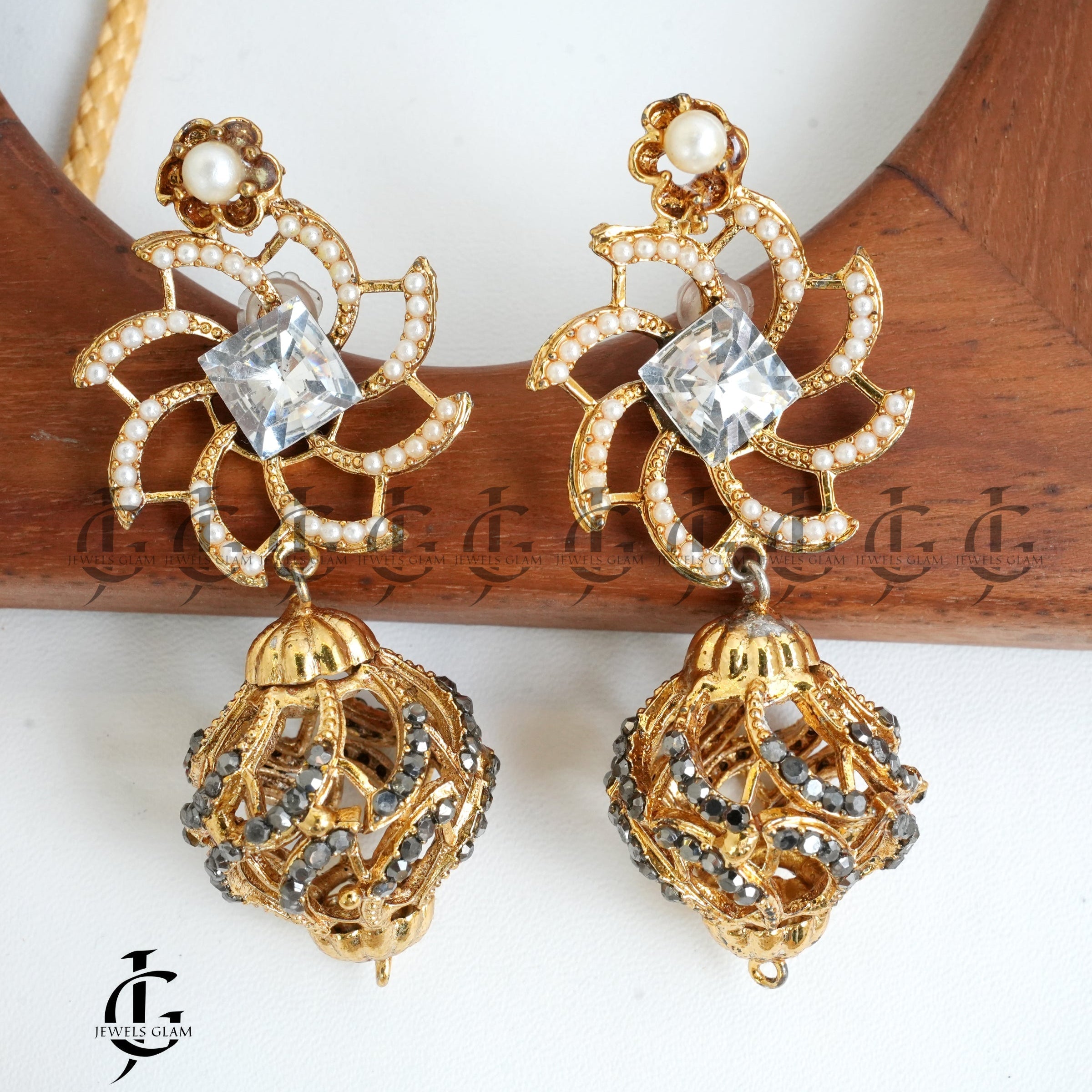 Radiant Floral Statement Jewelry Set