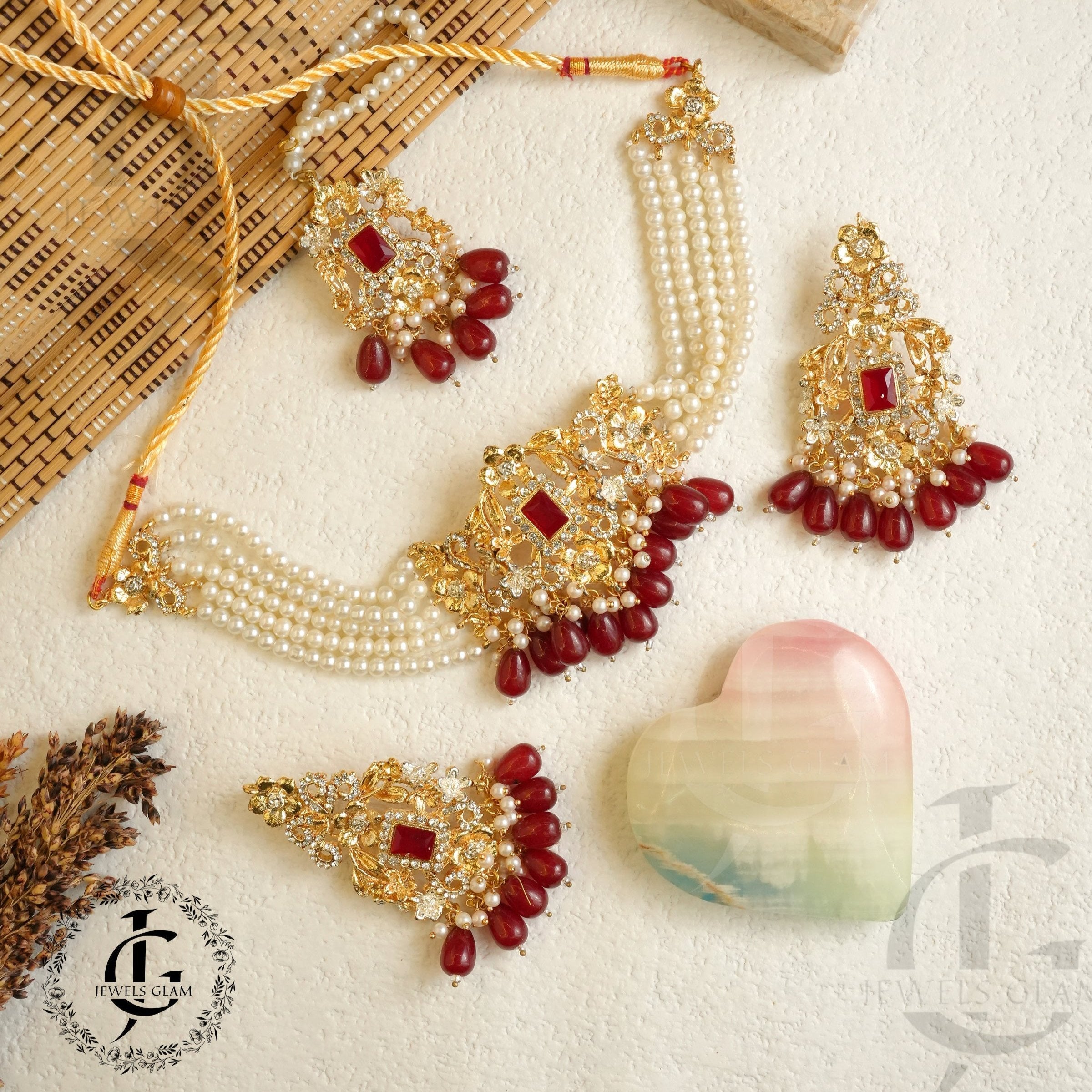 Turkish Choker Set with Tikka
