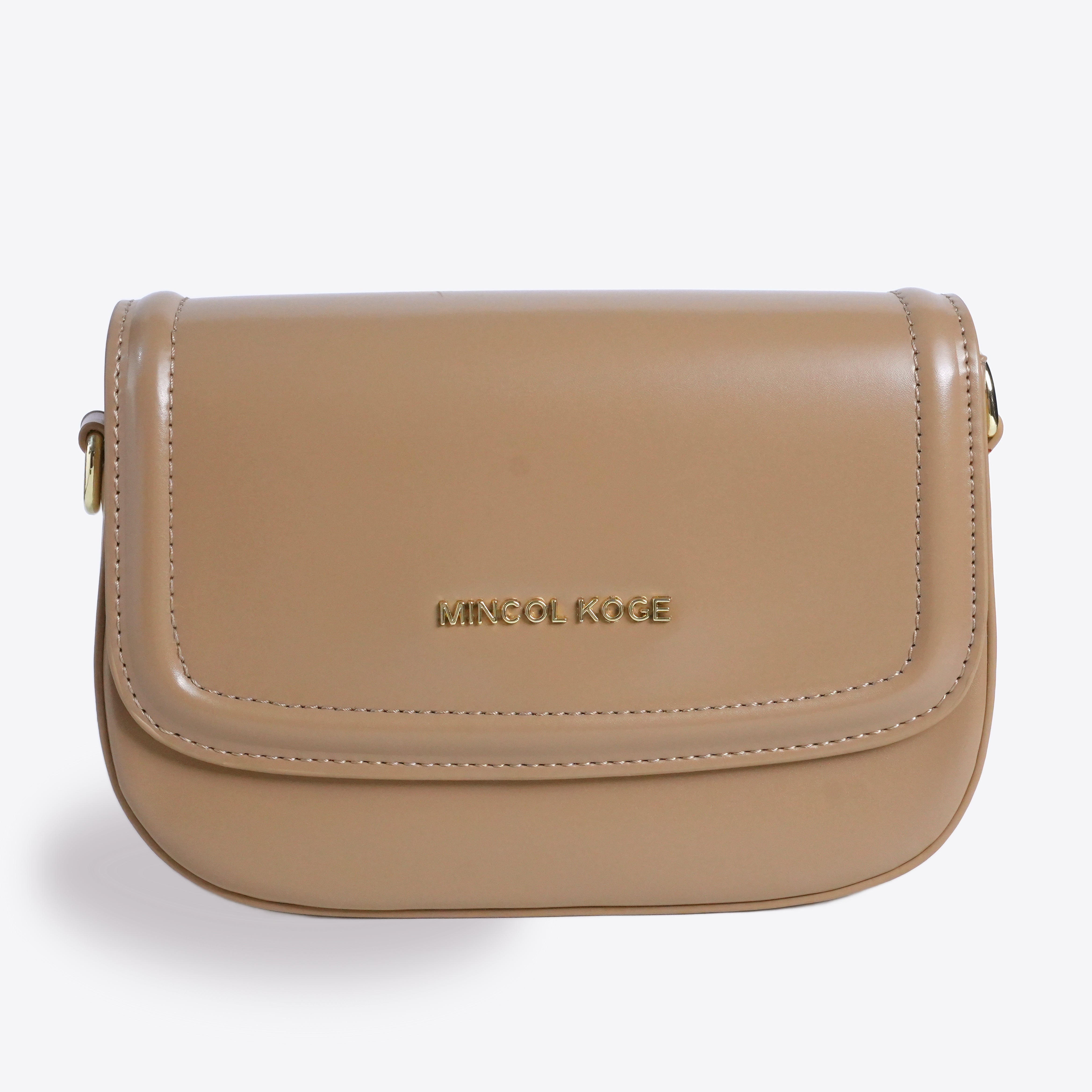 Women Sleek Leather Crossbody Bag