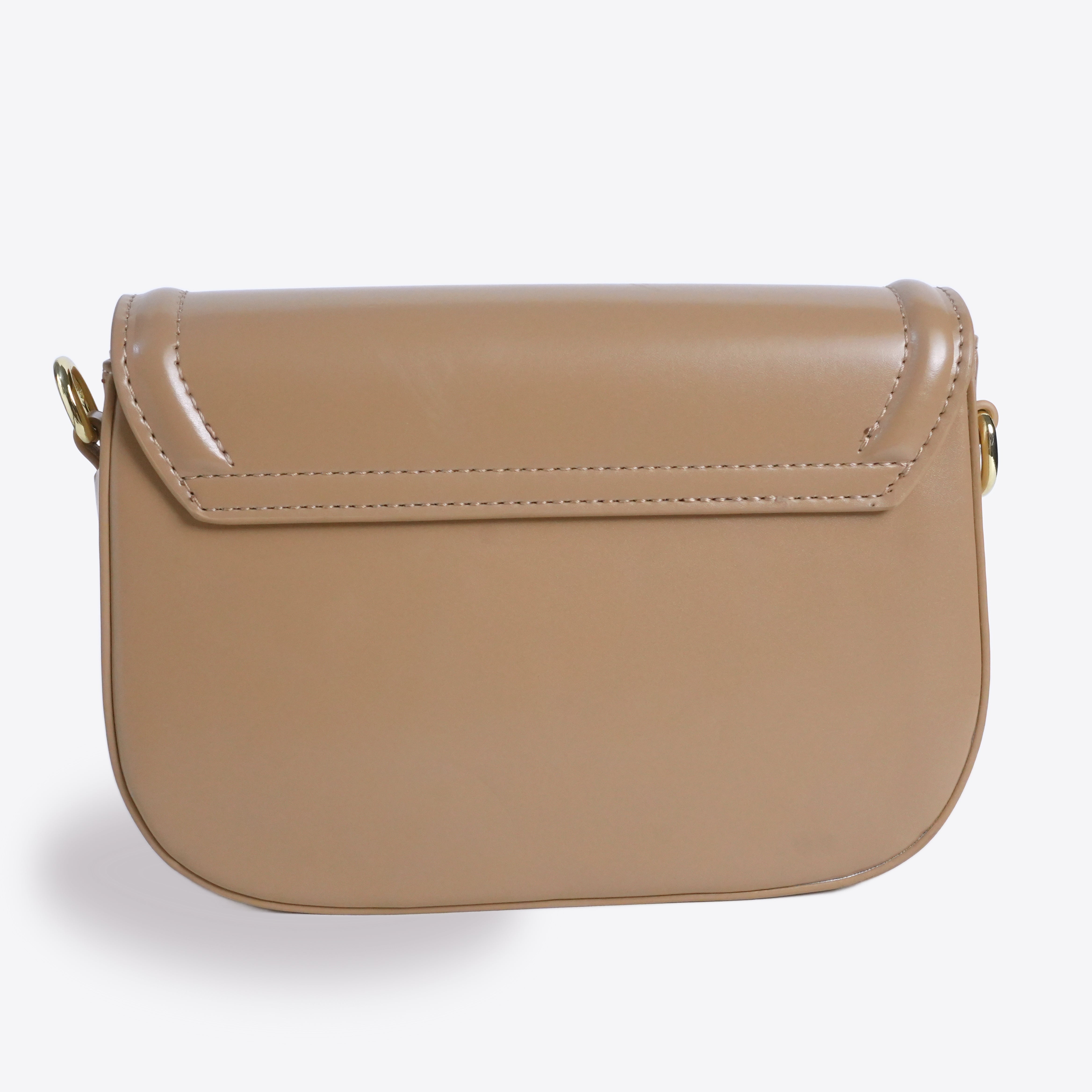 Women Sleek Leather Crossbody Bag