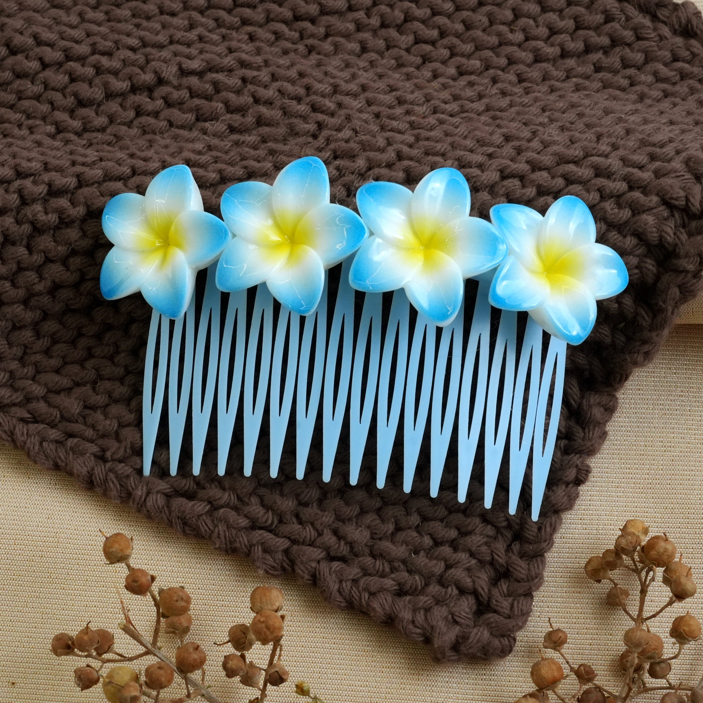 Flower Hair comb