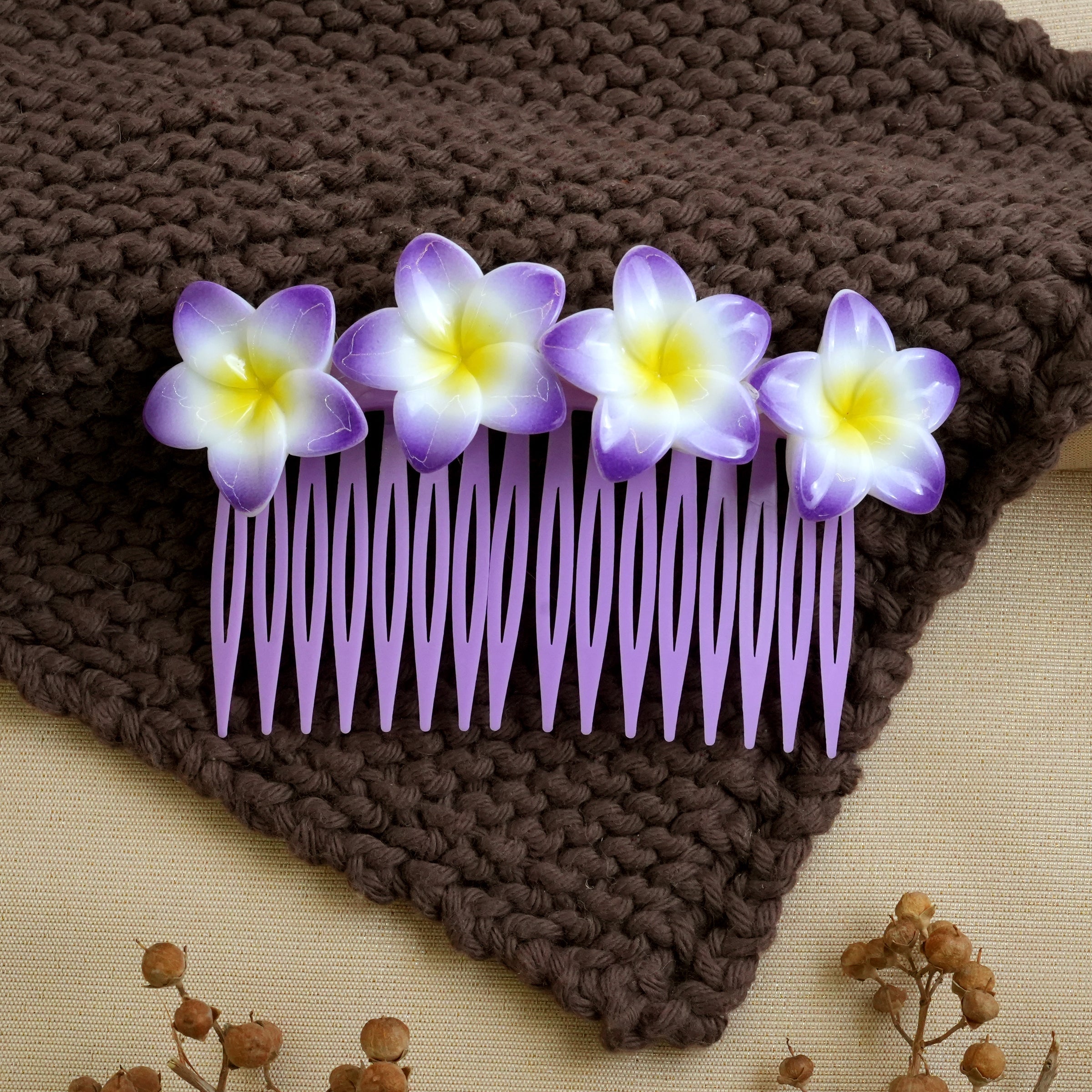 Flower Hair comb