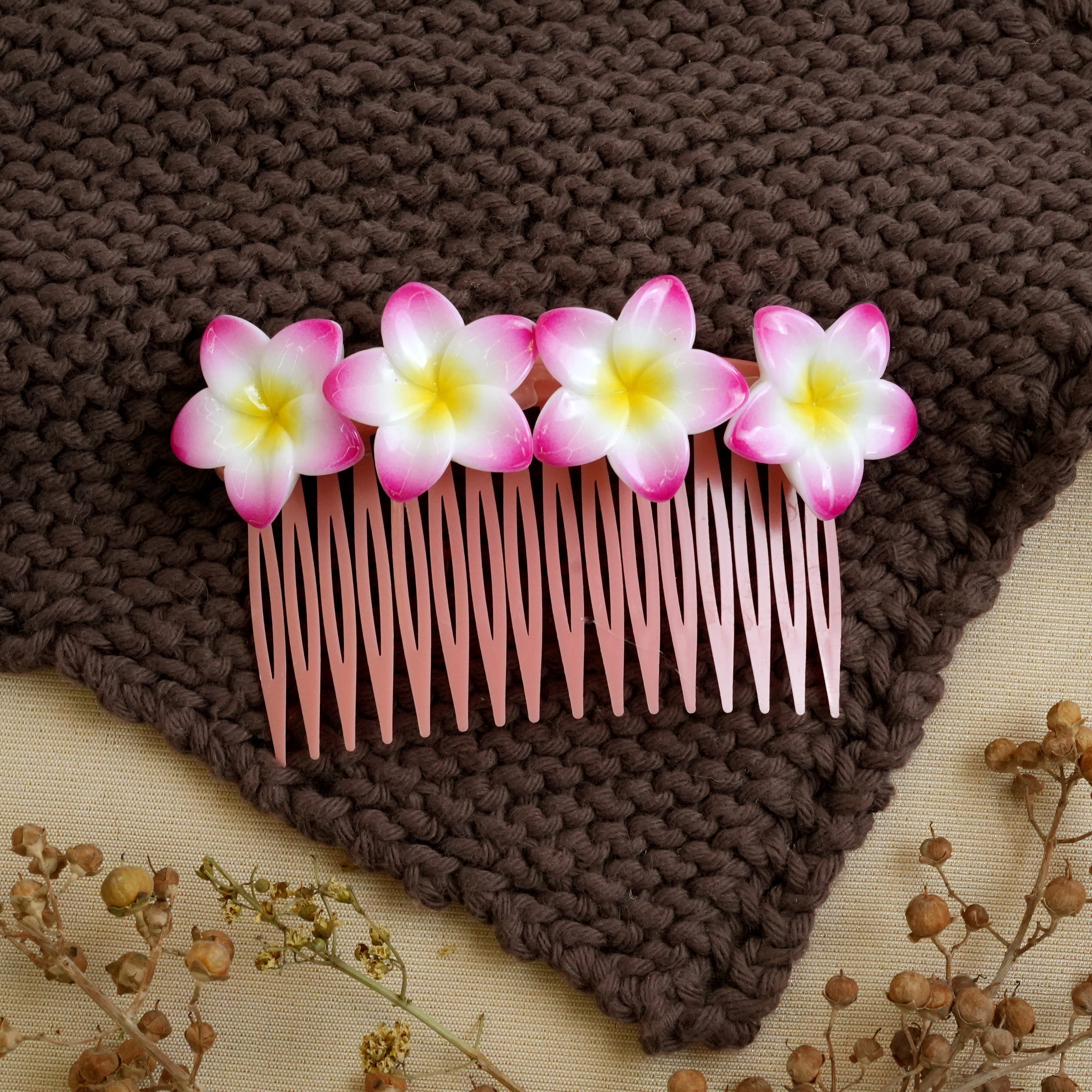 Flower Hair comb