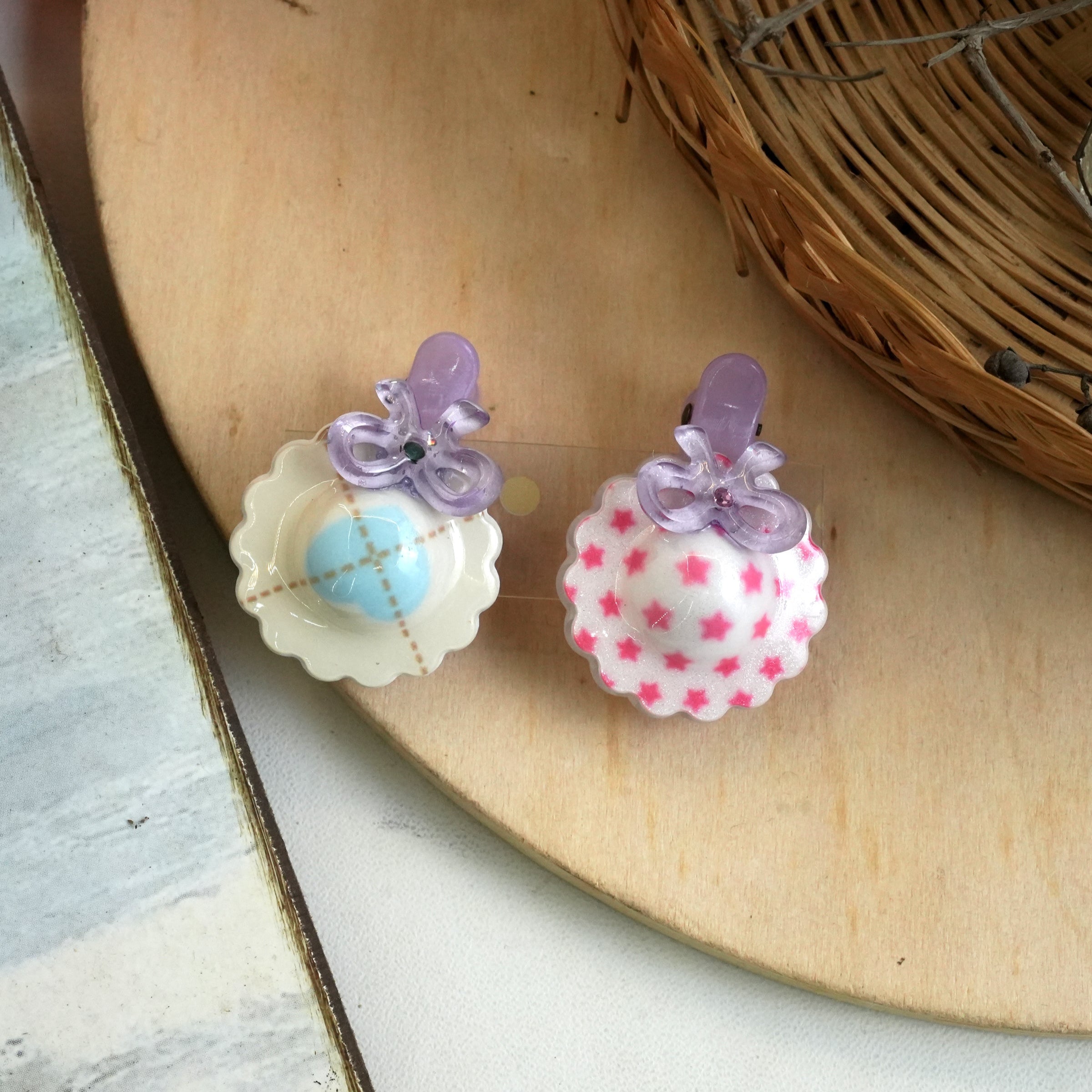 Adorable Bow and Patterned Hair Clips for Kids