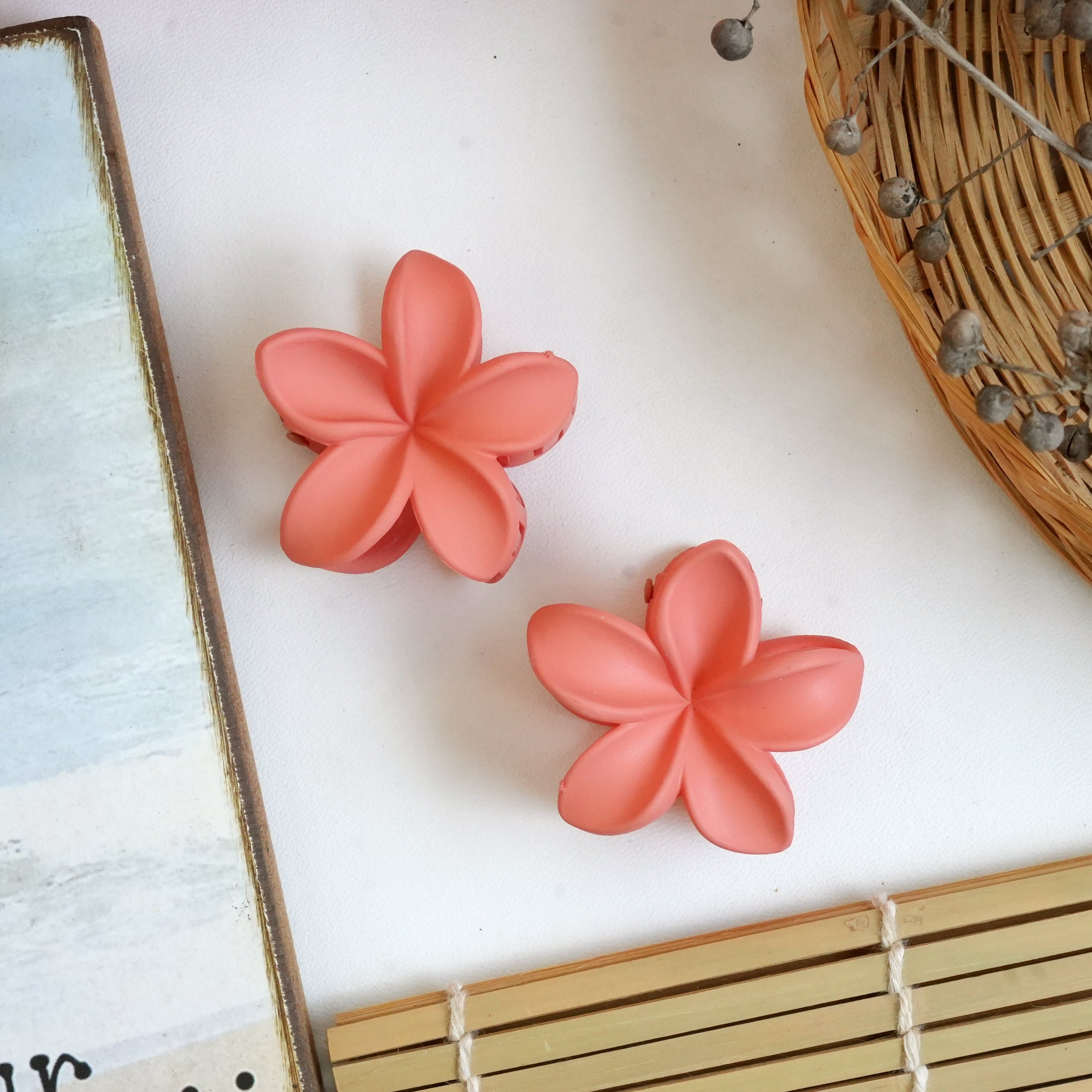 Floral Hair Catchers pair