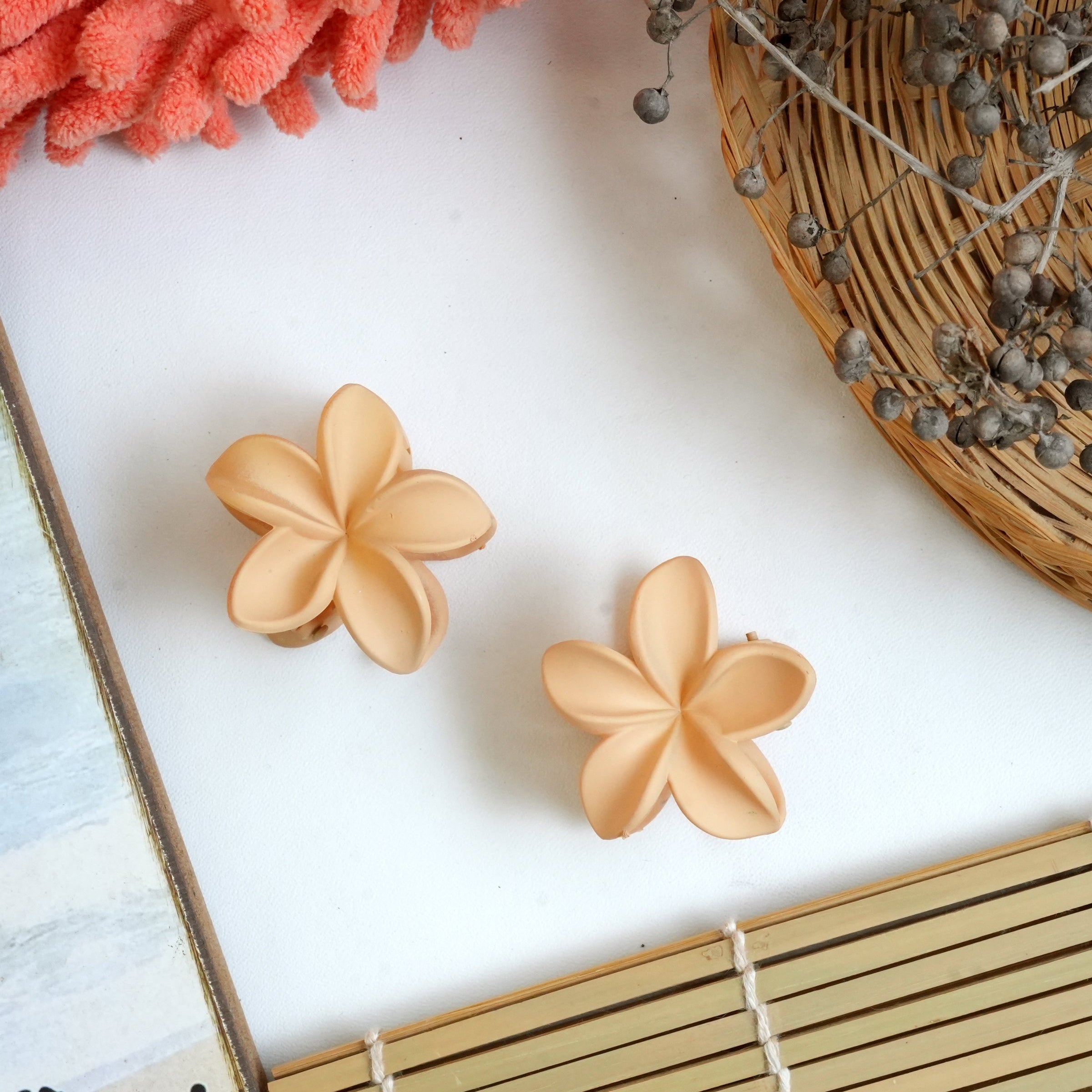 Floral Hair Catchers pair
