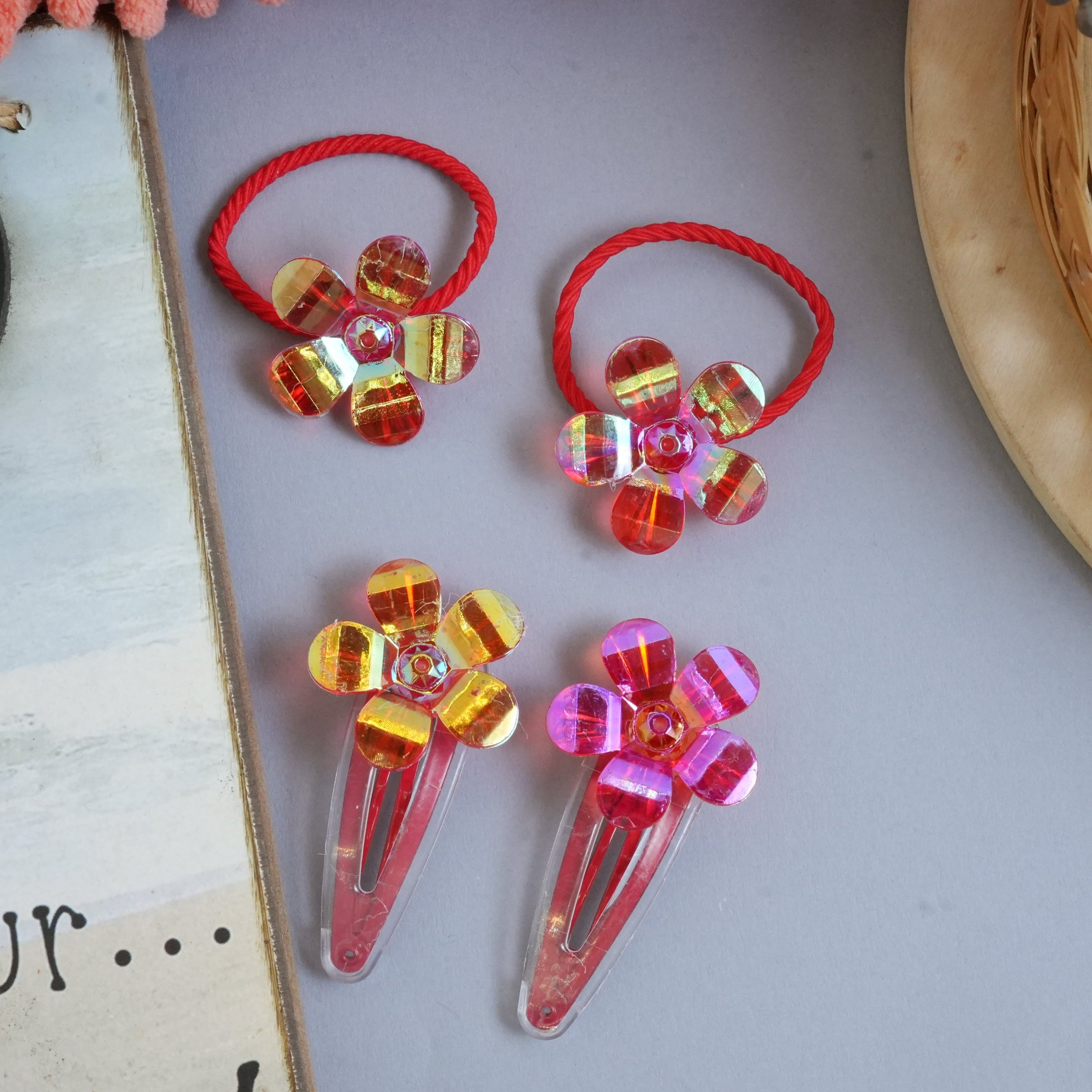 Hair Pins and Hair Ties Set