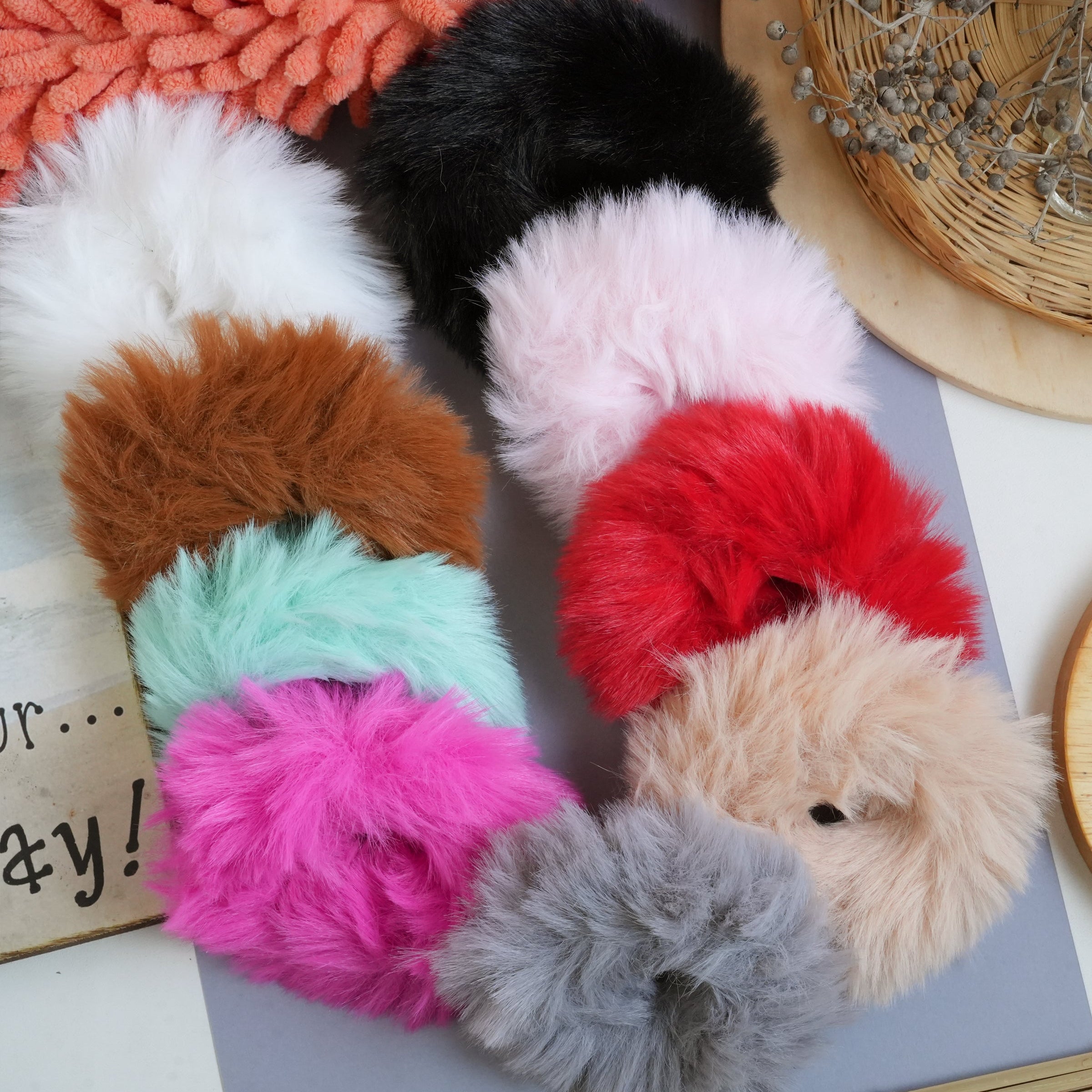Fuuzy Hair Ties