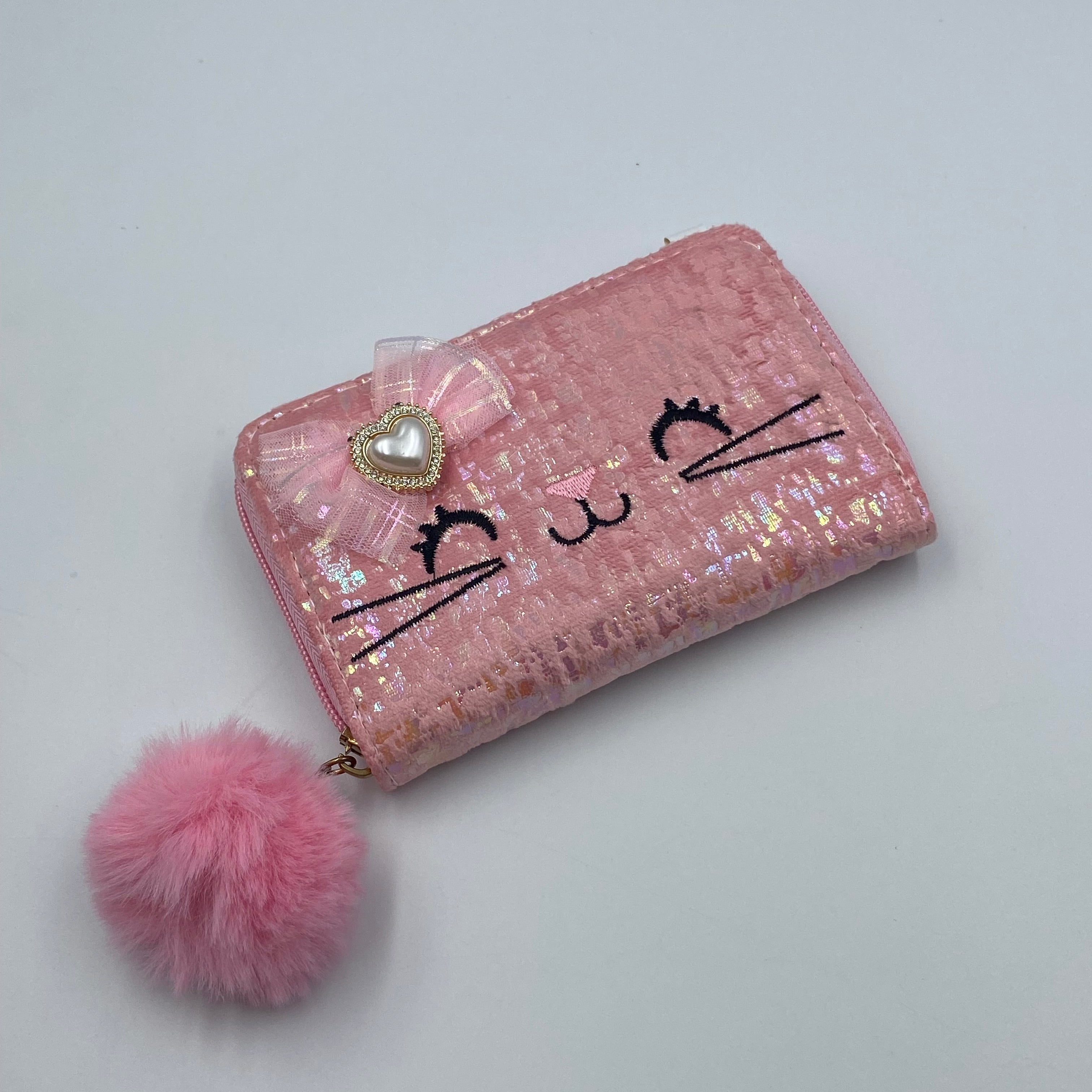 Kitten Purse Peach